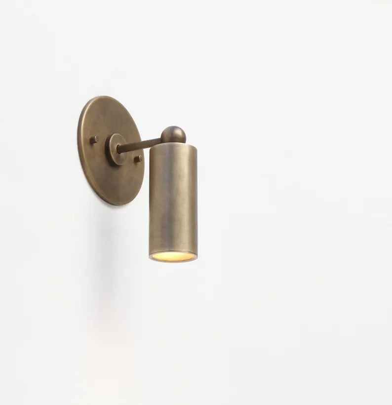 Brass Wall Sconce light, Modern brass light, Minimal Sconce Light, UL listed No.0789 MK