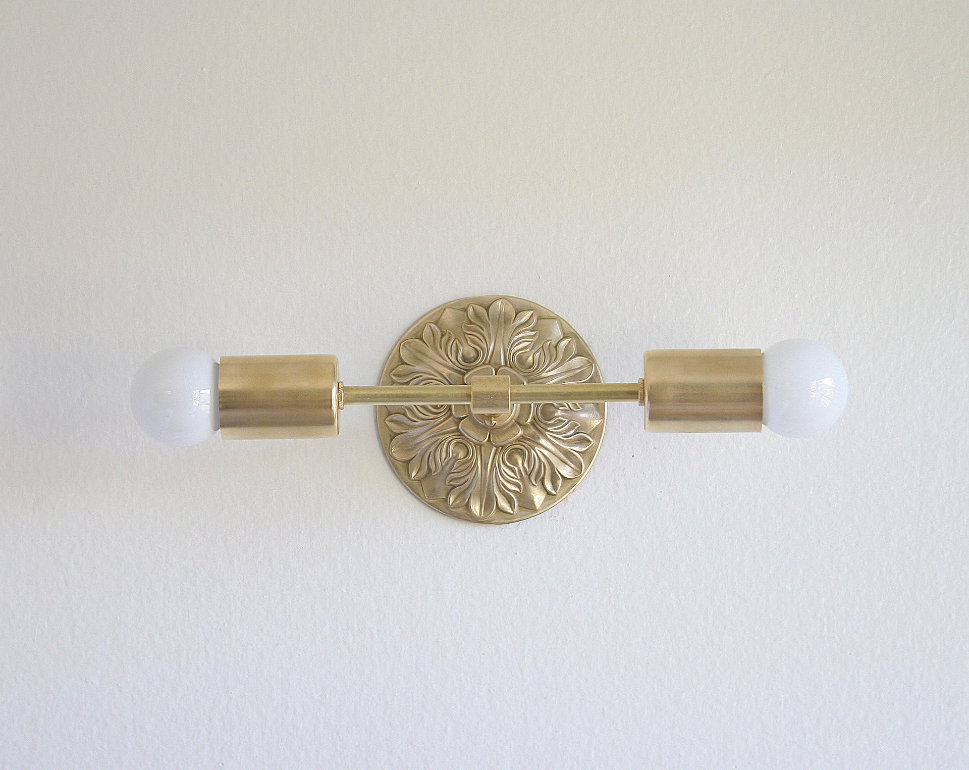 Polished and buffered Solid casting Brass Wall Sconce light /Ceiling Flush Mount light