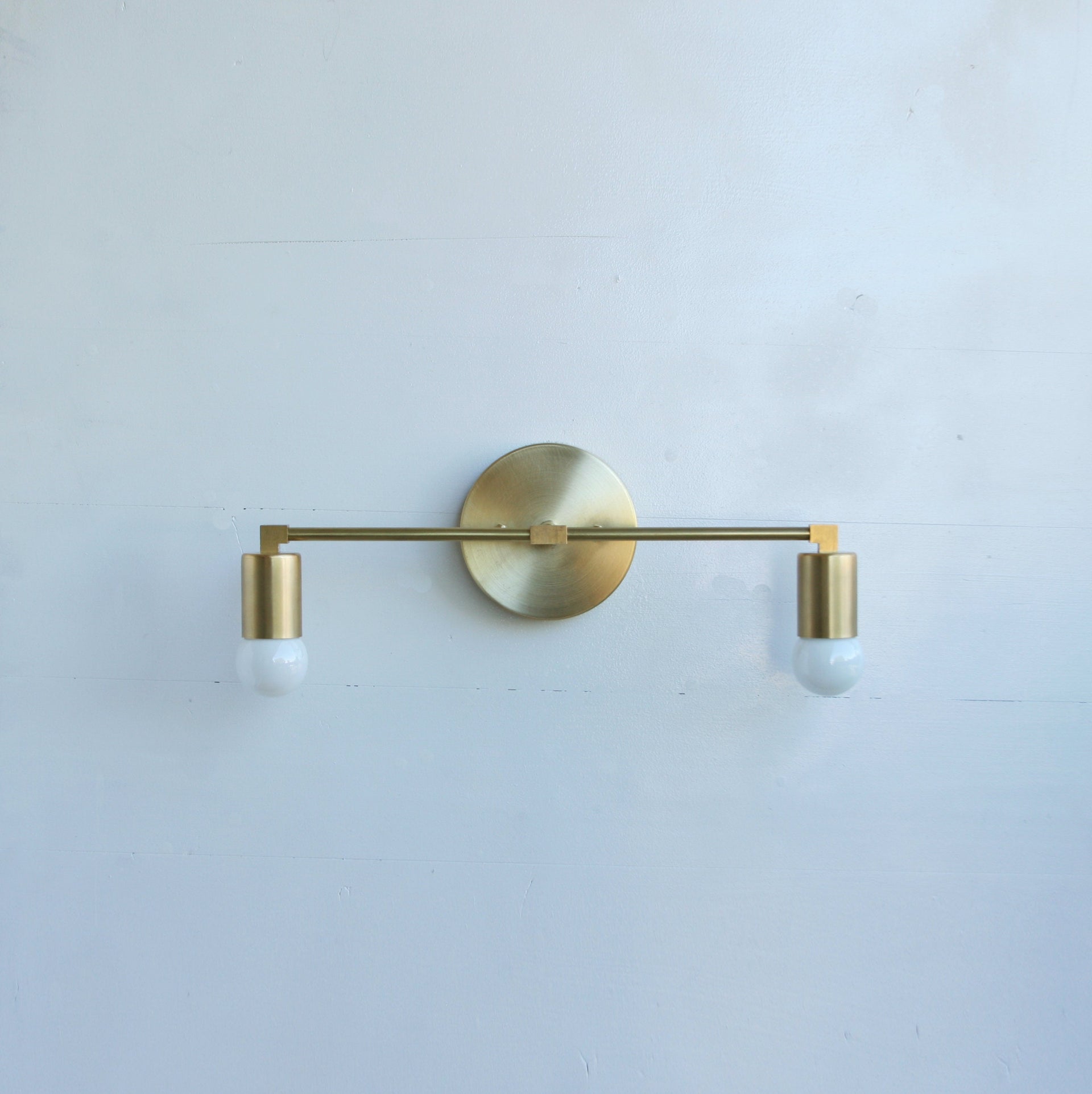 Solid Brass Wall Sconce  light, Modern  Brass Wall Sconce  light, Mid Century Sconce Light
