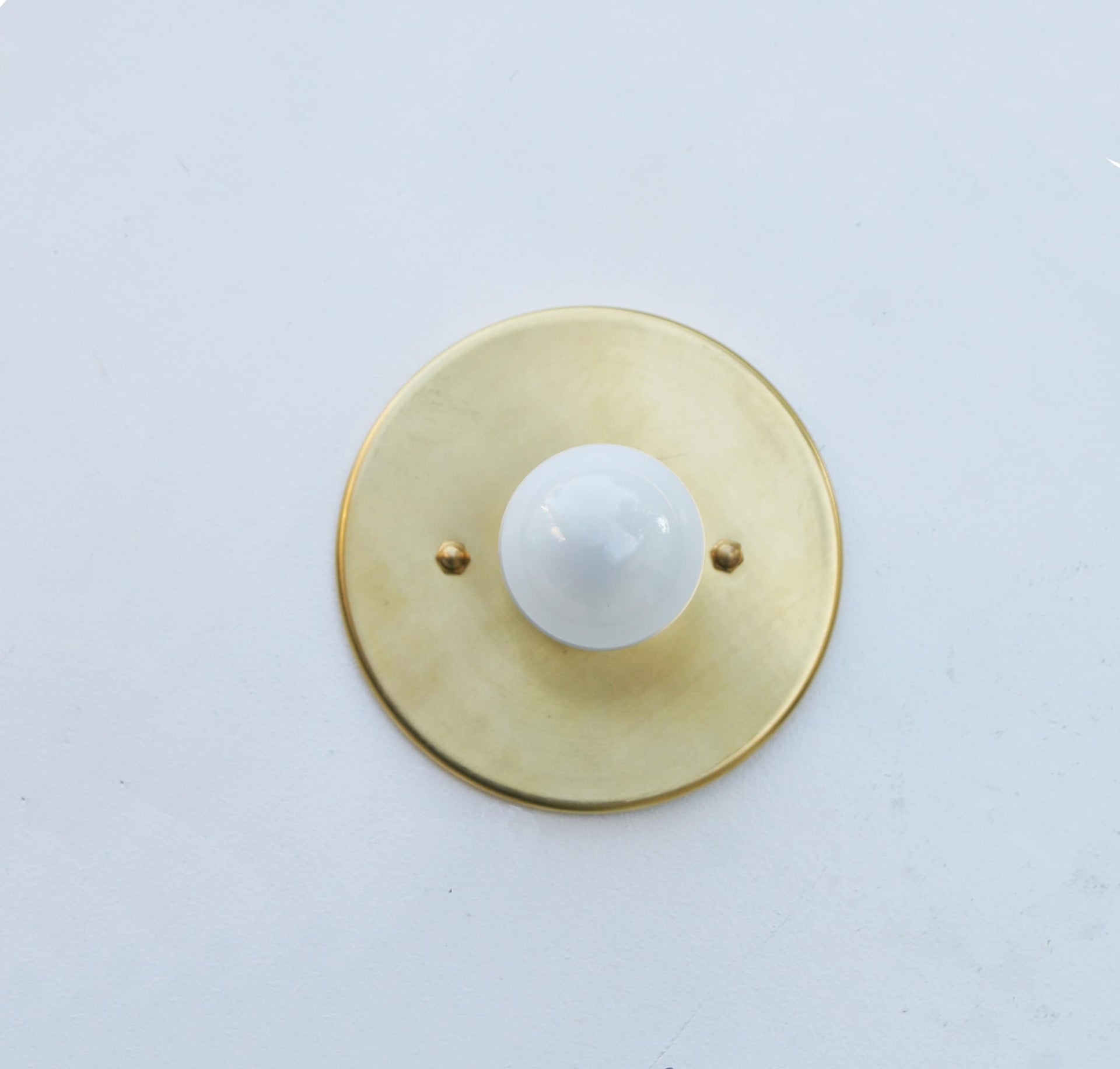Minimal Brass Sconce Light, Brass Wall Sconce light with, Modern brass light, UL Listed No.0286