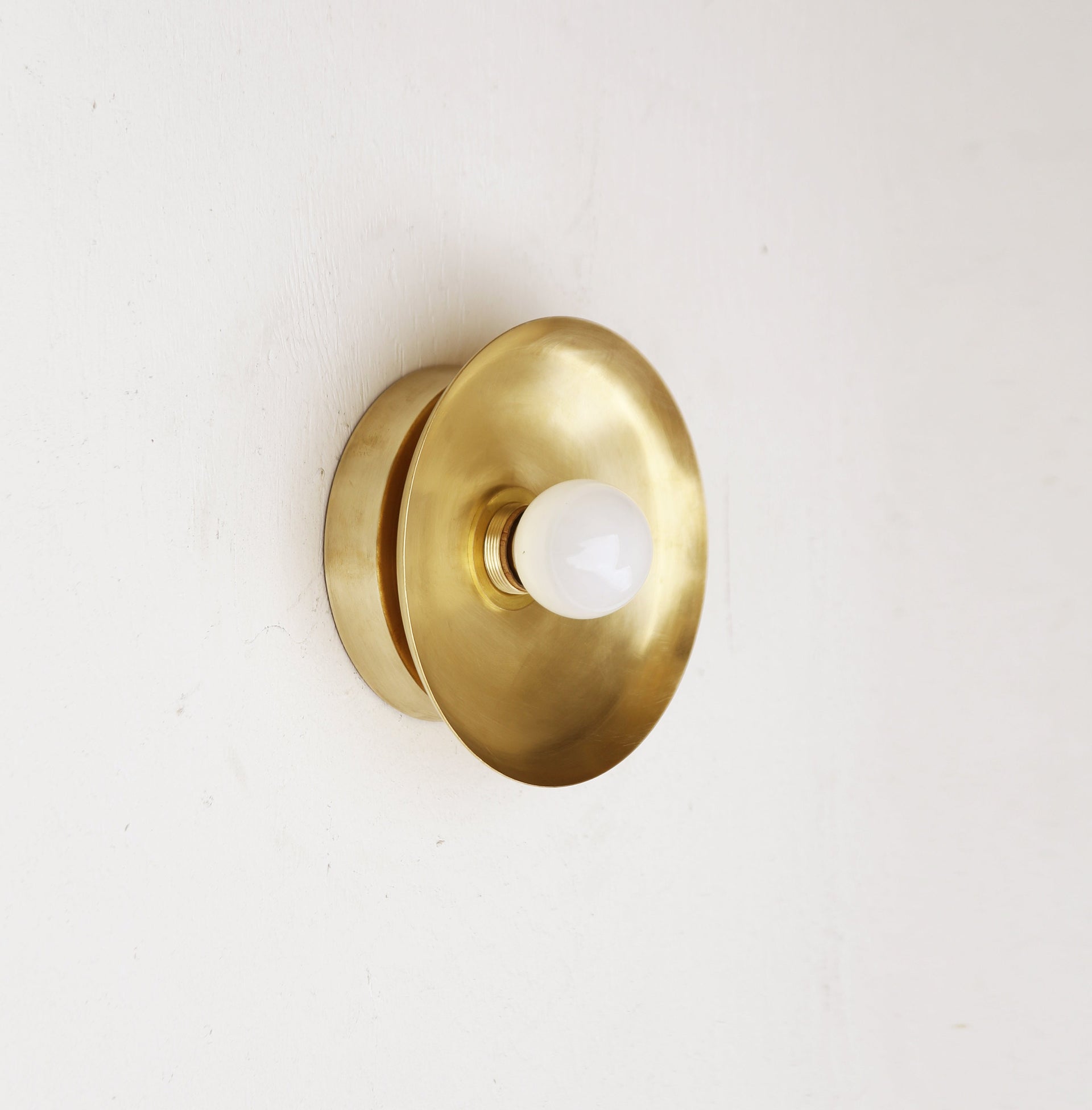 Brass Wall Sconce/Ceiling Flush Mount light, Solid  Brass Wall Sconce/Ceiling Flush Mount light
