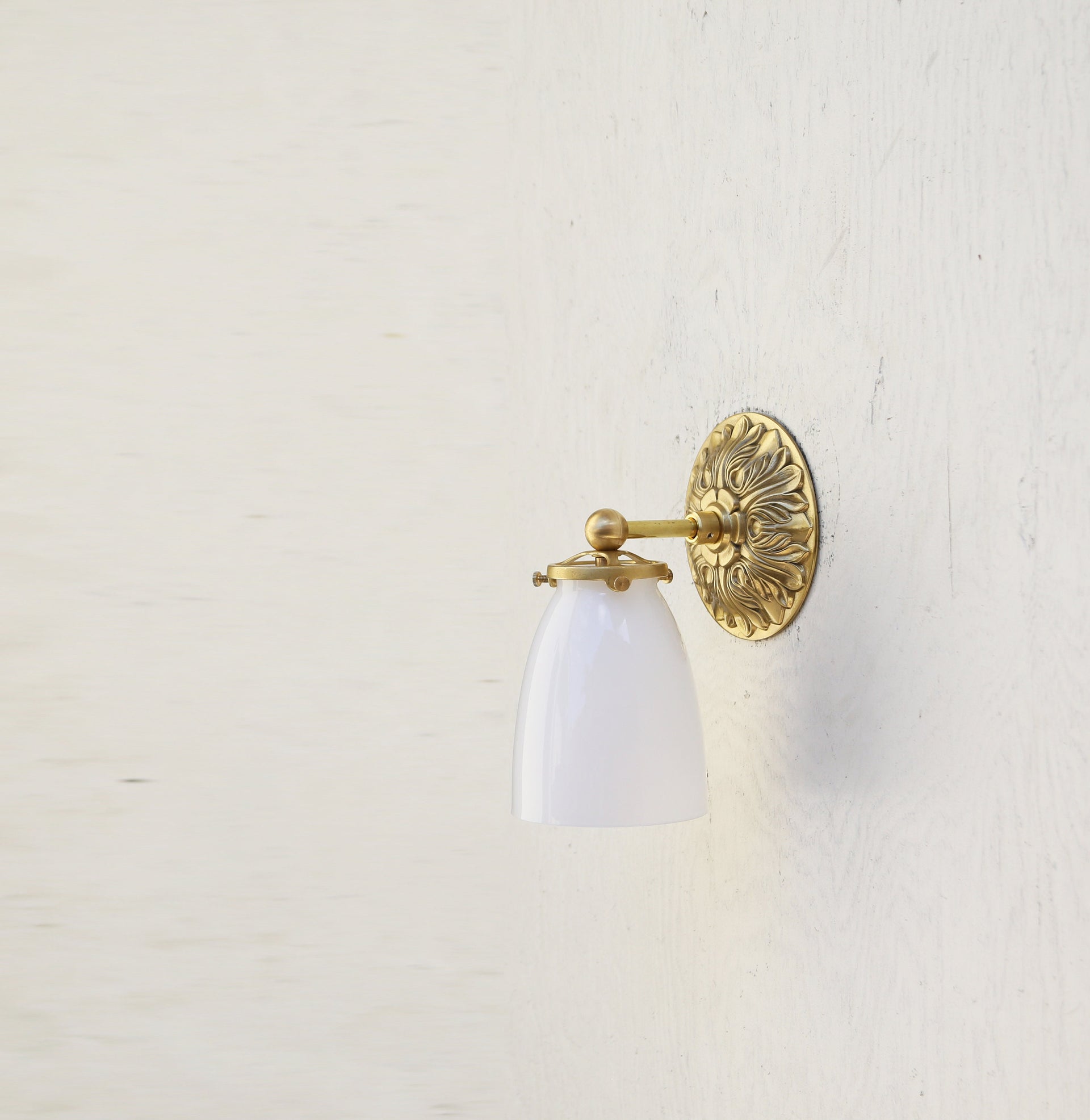 Wall Sconce  Light, Mid Century Brass Wall Sconce  light