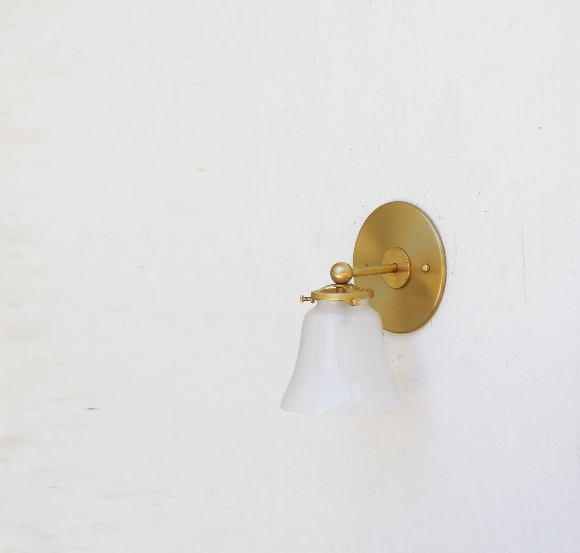 Wall Sconce  Light, Mid Century Brass Wall Sconce  light