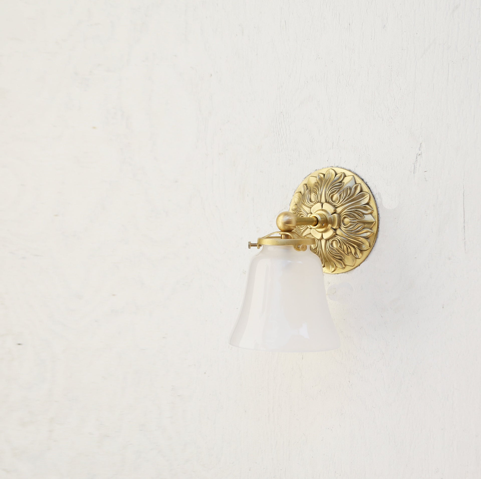 Wall Sconce  Light, Mid Century Brass Wall Sconce  light