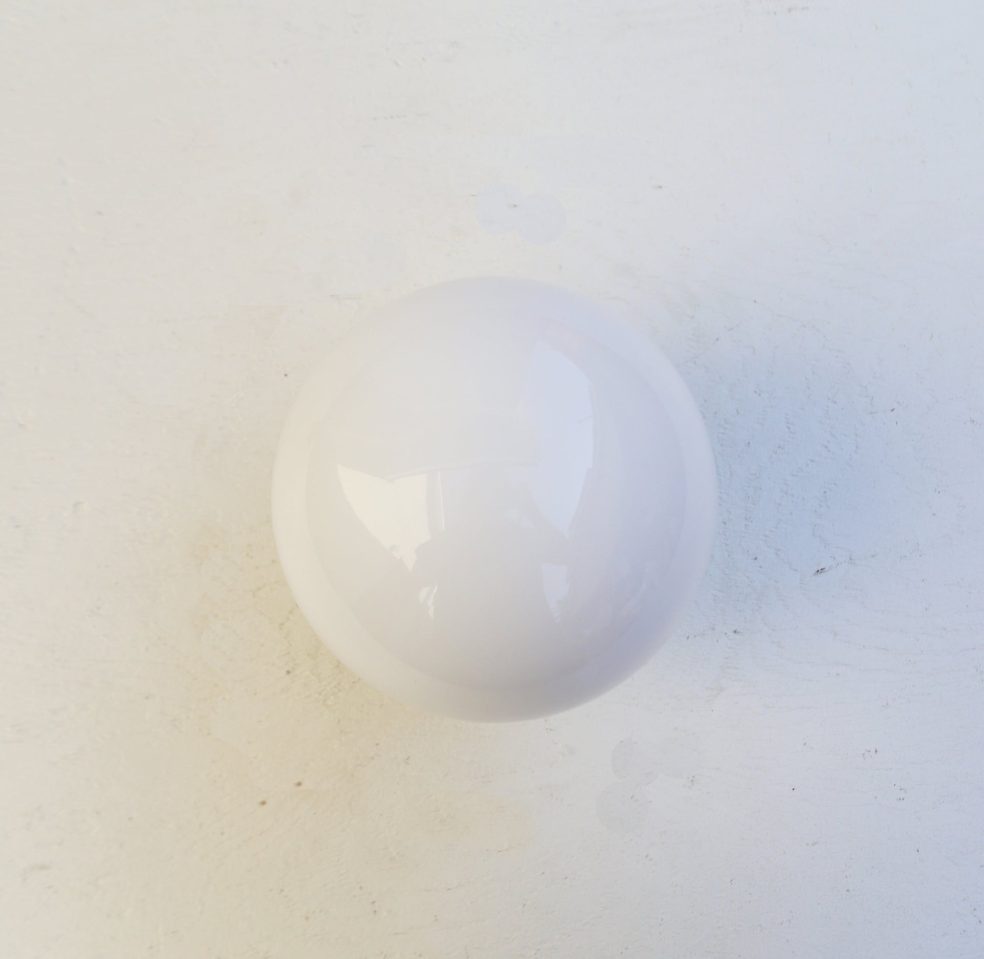 Wall Sconce/Flush mount Ceiling  Light, Mid Century Wall Sconce/Ceiling   Light with white glass mini- shade
