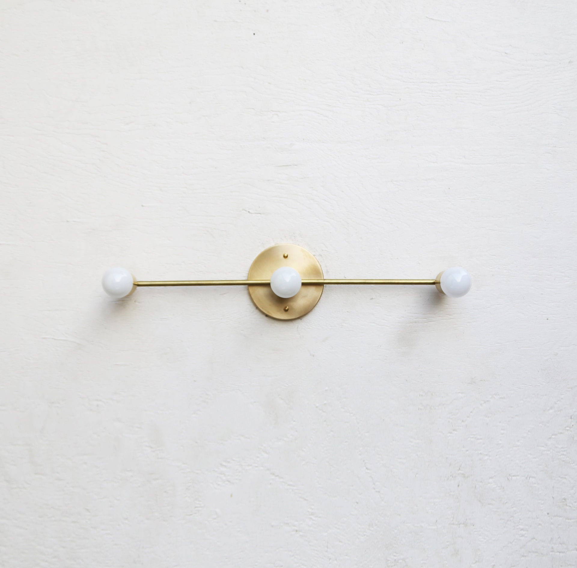 Bathroom Vanity, Vanity Fixture, Mid Century Brass Wall Sconce  light, UL Listed No.0086