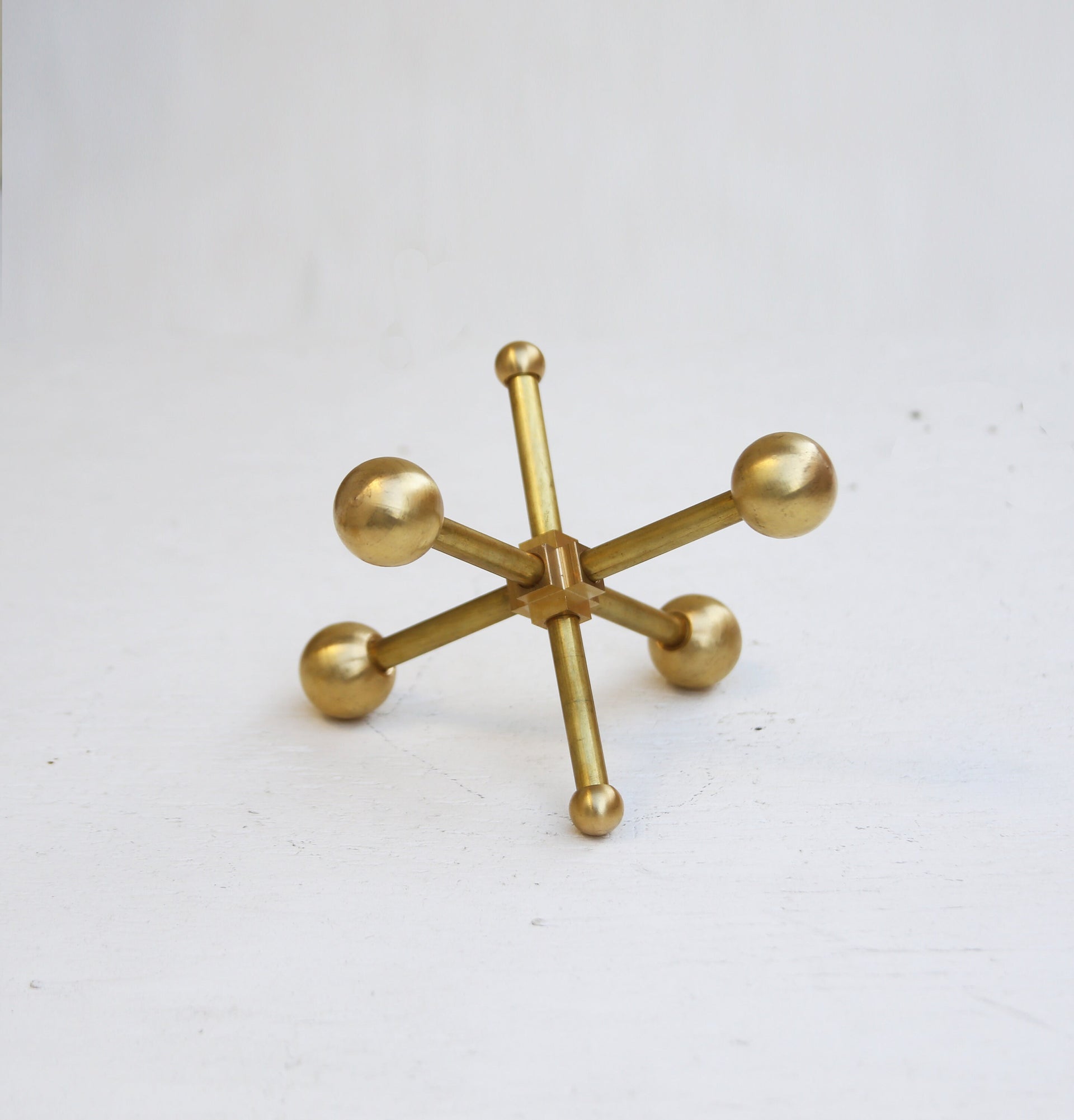 Brass Jack Sculpture, Jack Sculpture No.0056