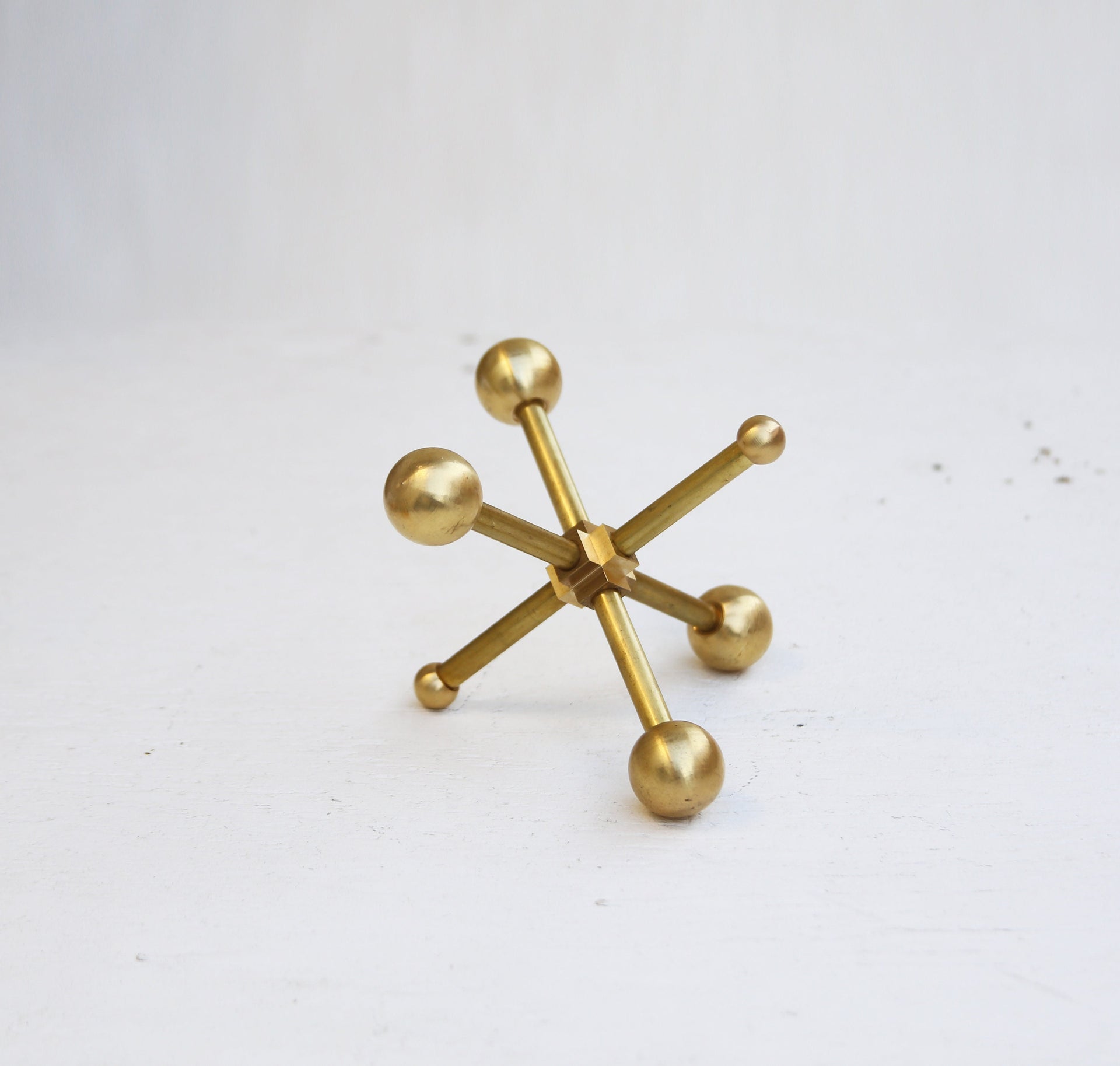 Brass Jack Sculpture, Jack Sculpture No.0056