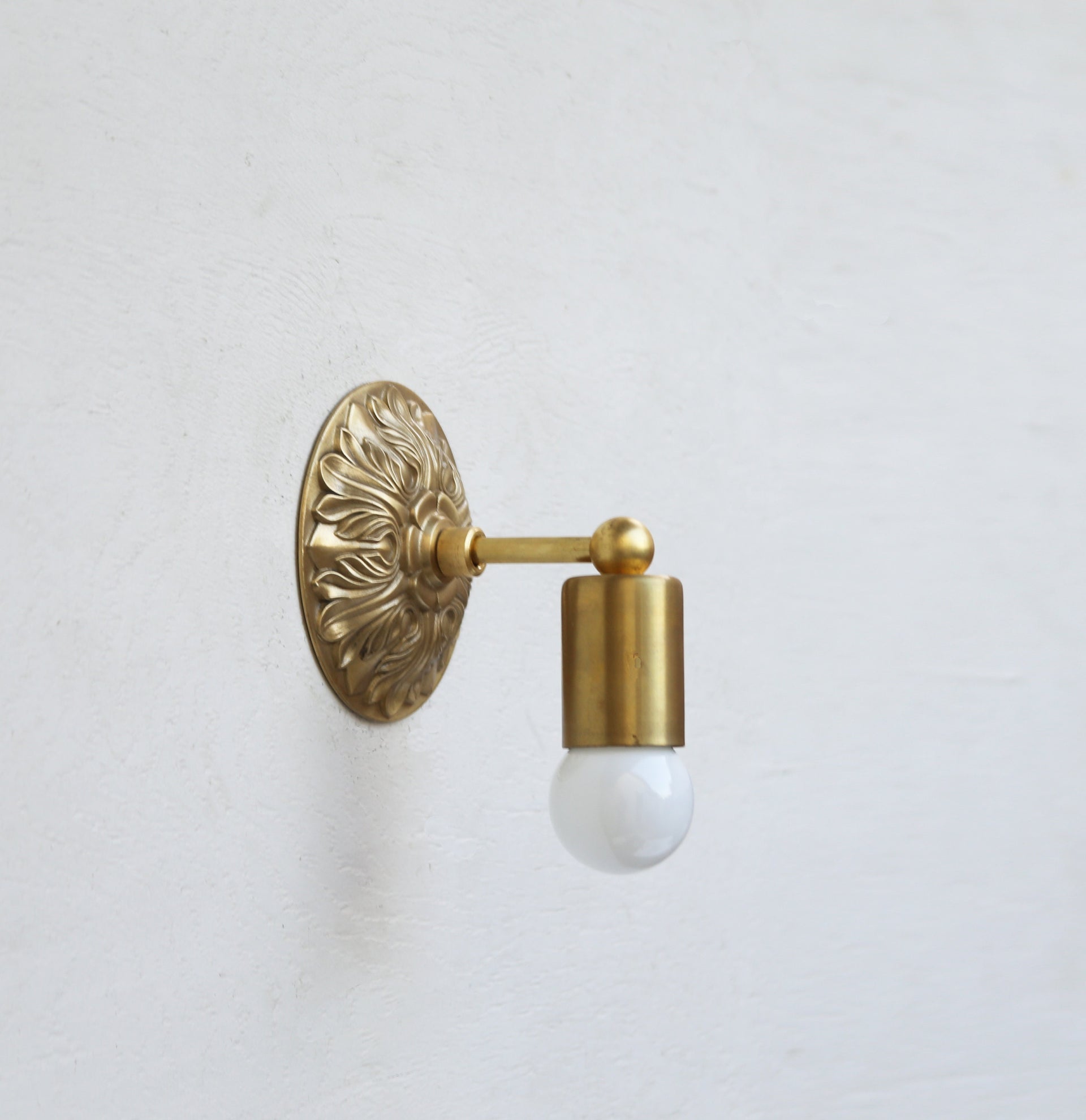 Casting Brass Wall Sconce light, Brass Wall Sconce Light