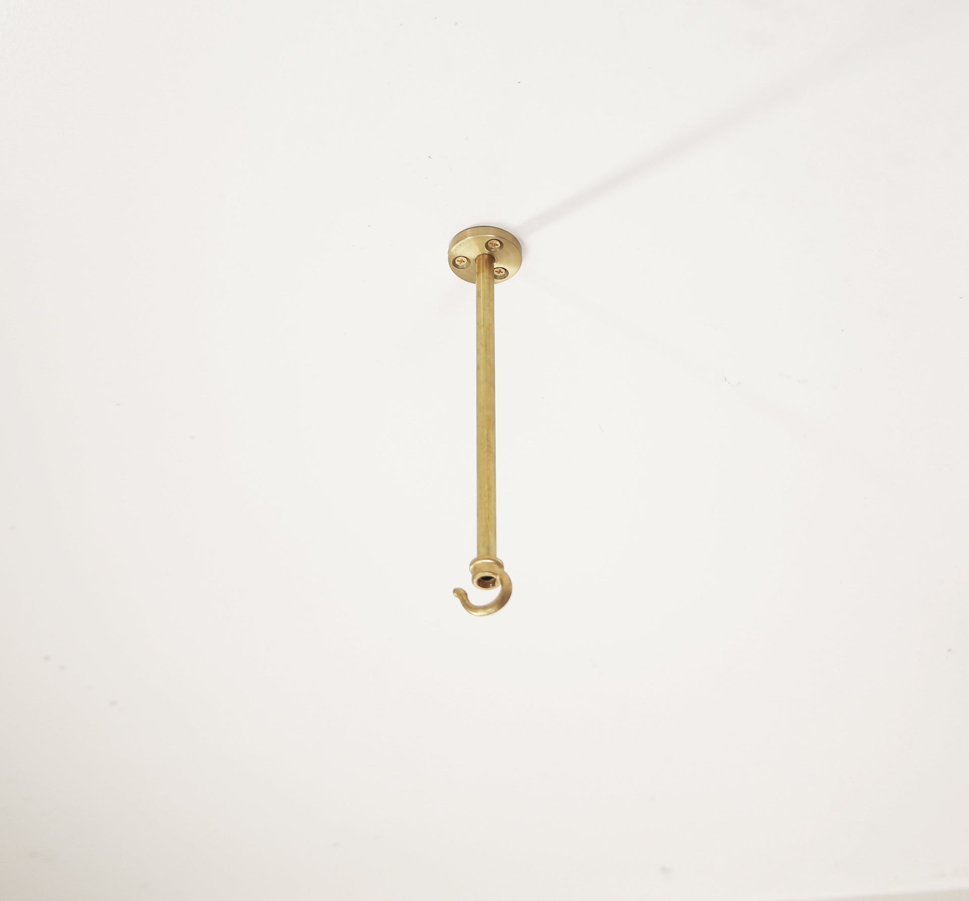 Modern Brass Ceiling hook, brass wall hook - Brass Planter Hook - Brass Plant Hanger - Brass Ceiling/Wall Hook - No.2001