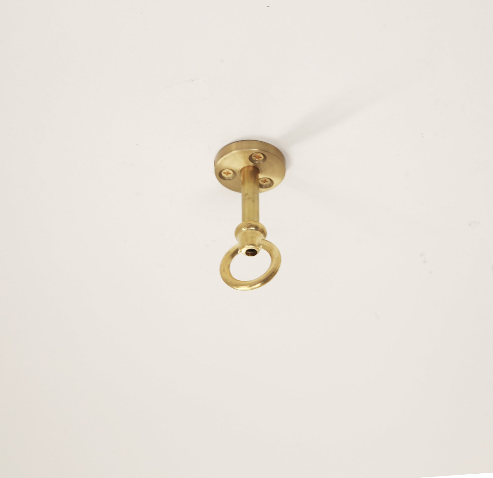 Brass Pendant Lighting  Hook, Industrial style ceiling lamp hooks, ceiling lighting hooks.