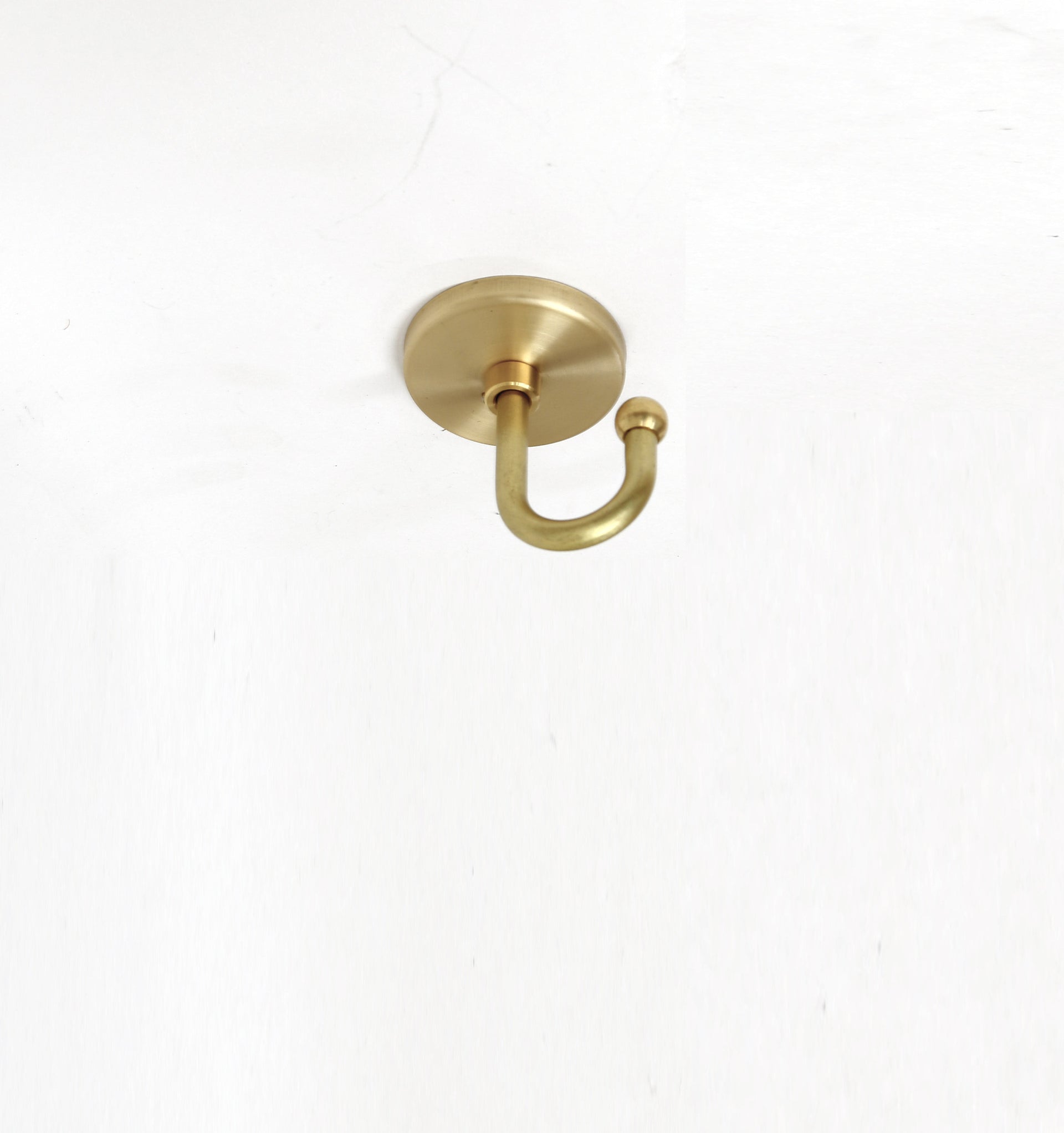 Modern Brass  Ceiling Hook - Brass Planter Hook- Brass Plant Hanger-Brass Ceiling Hook