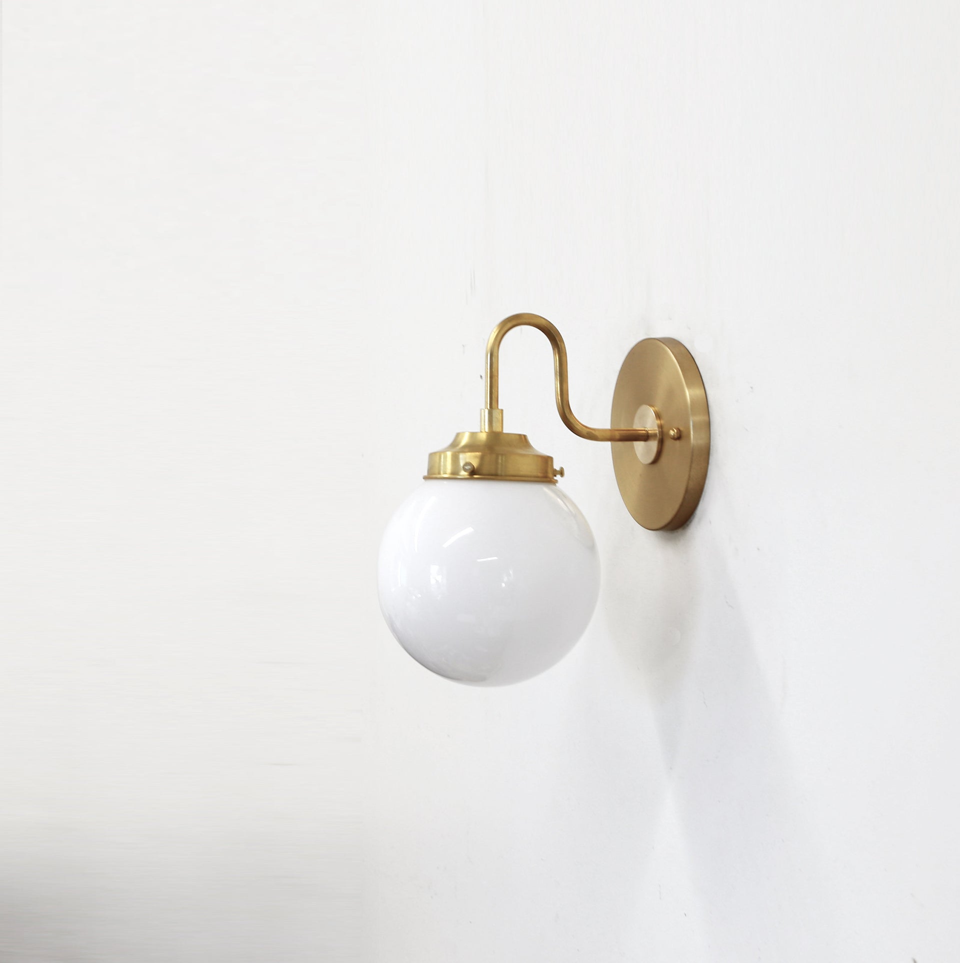 Wall Sconce  Light, Mid Century Brass Wall Sconce  light, UL Listed, 0323