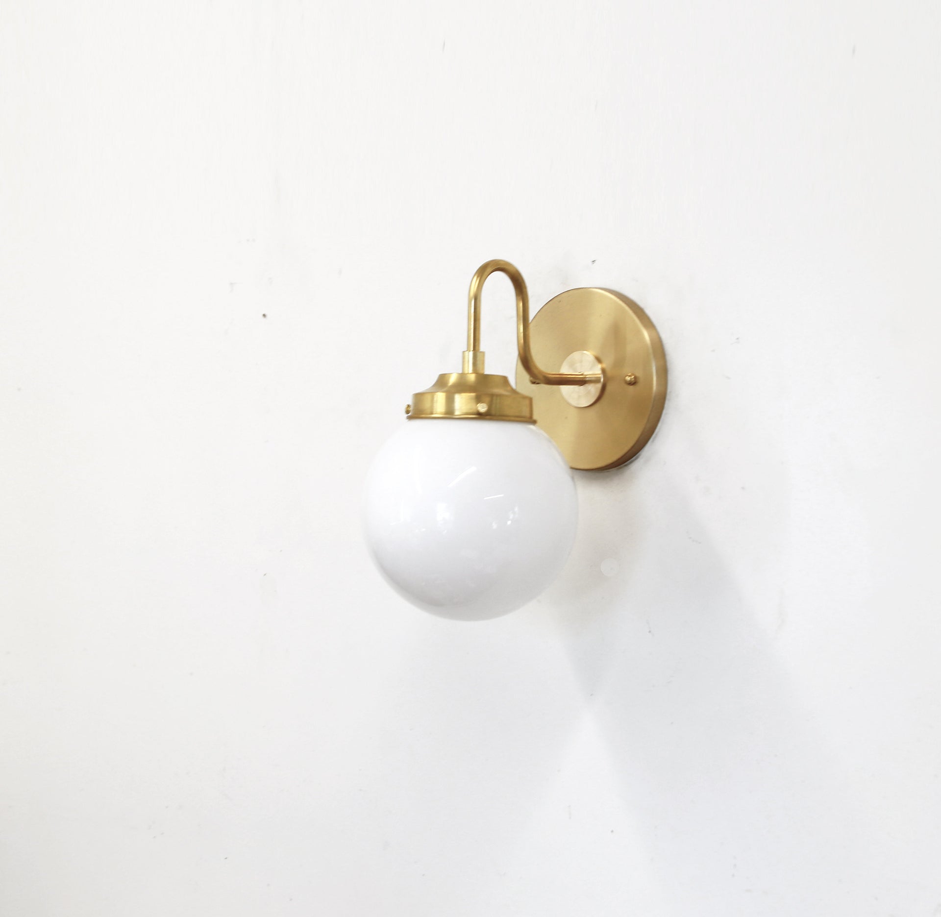 Wall Sconce  Light, Mid Century Brass Wall Sconce  light, UL Listed, 0323
