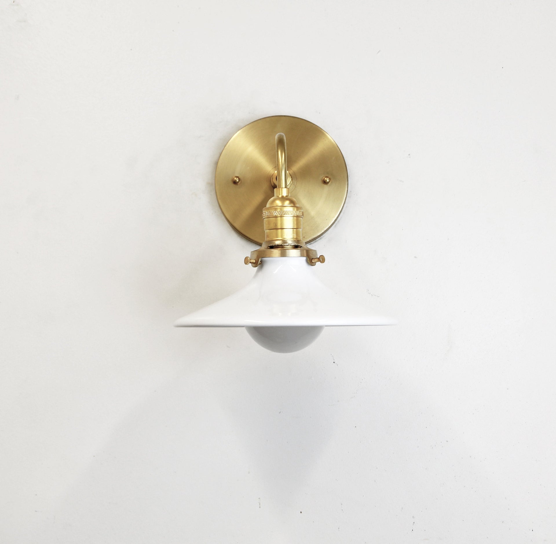 Wall Sconce  light, Modern brass light,  Mid Century brass wall sconce light, Minimal Sconce Light