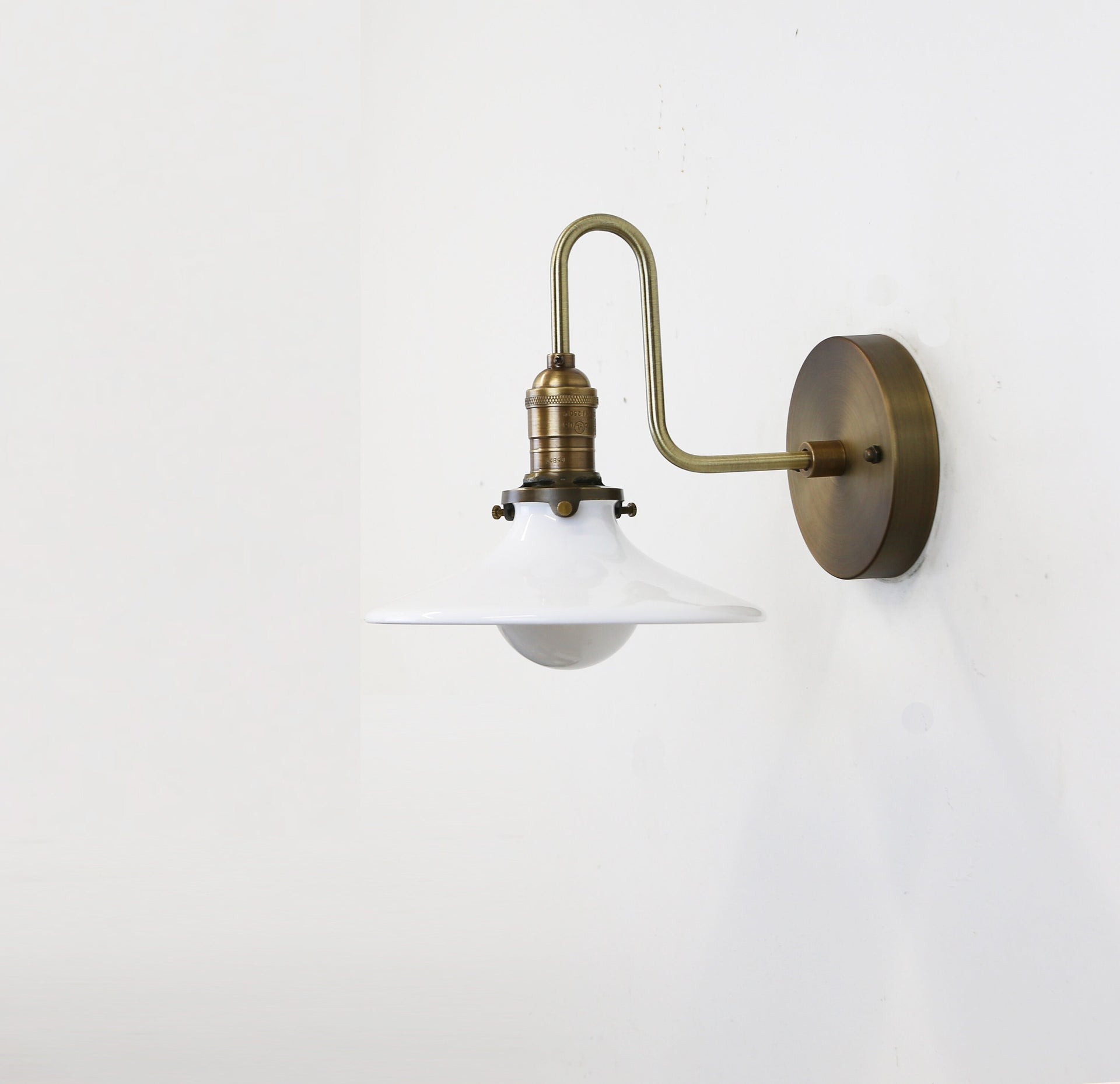 Wall Sconce  light, Modern brass light,  Mid Century brass wall sconce light, Industrial Wall Sconce no.101