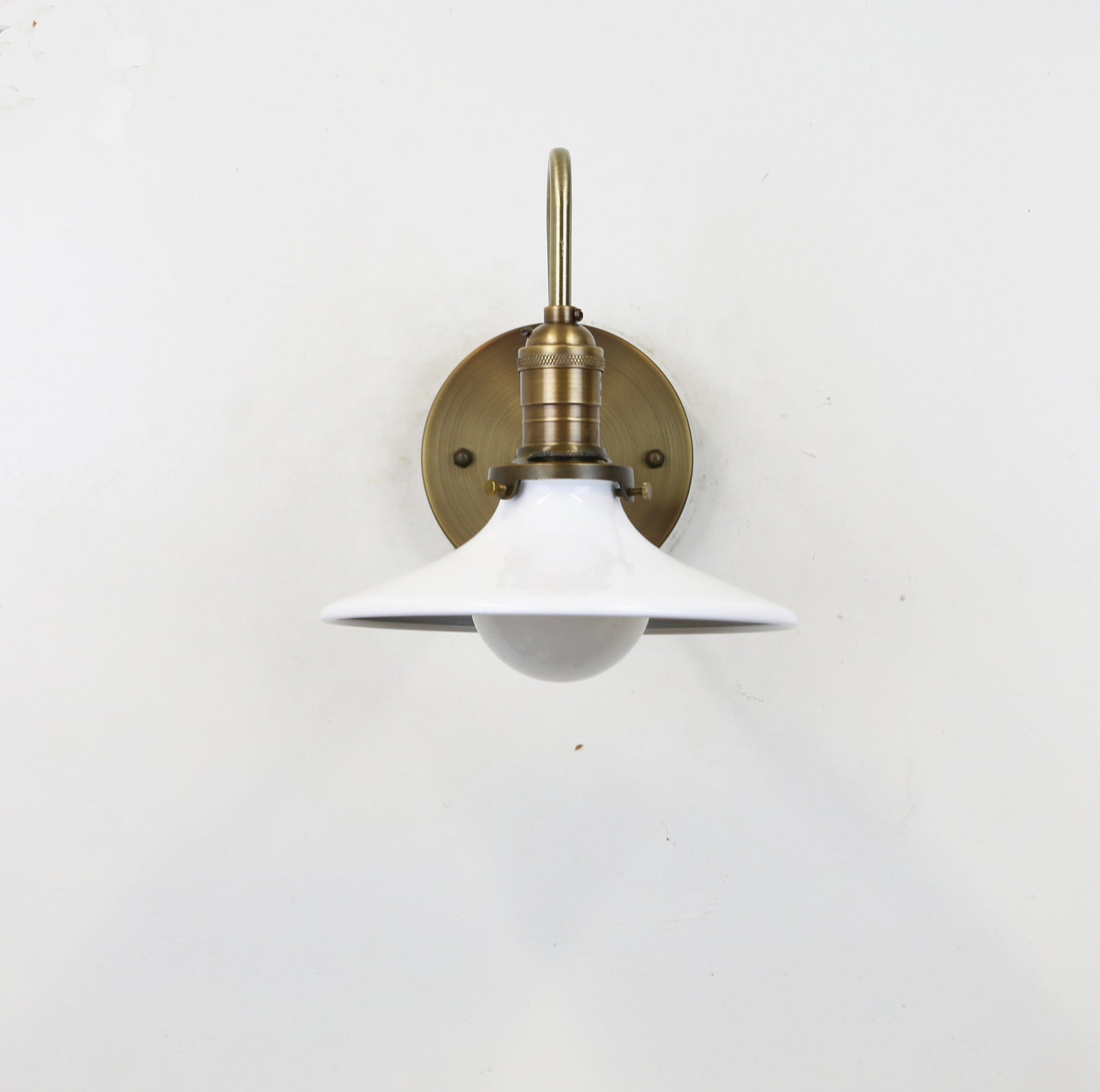 Wall Sconce  light, Modern brass light,  Mid Century brass wall sconce light, Industrial Wall Sconce, UL Listed, No.0297