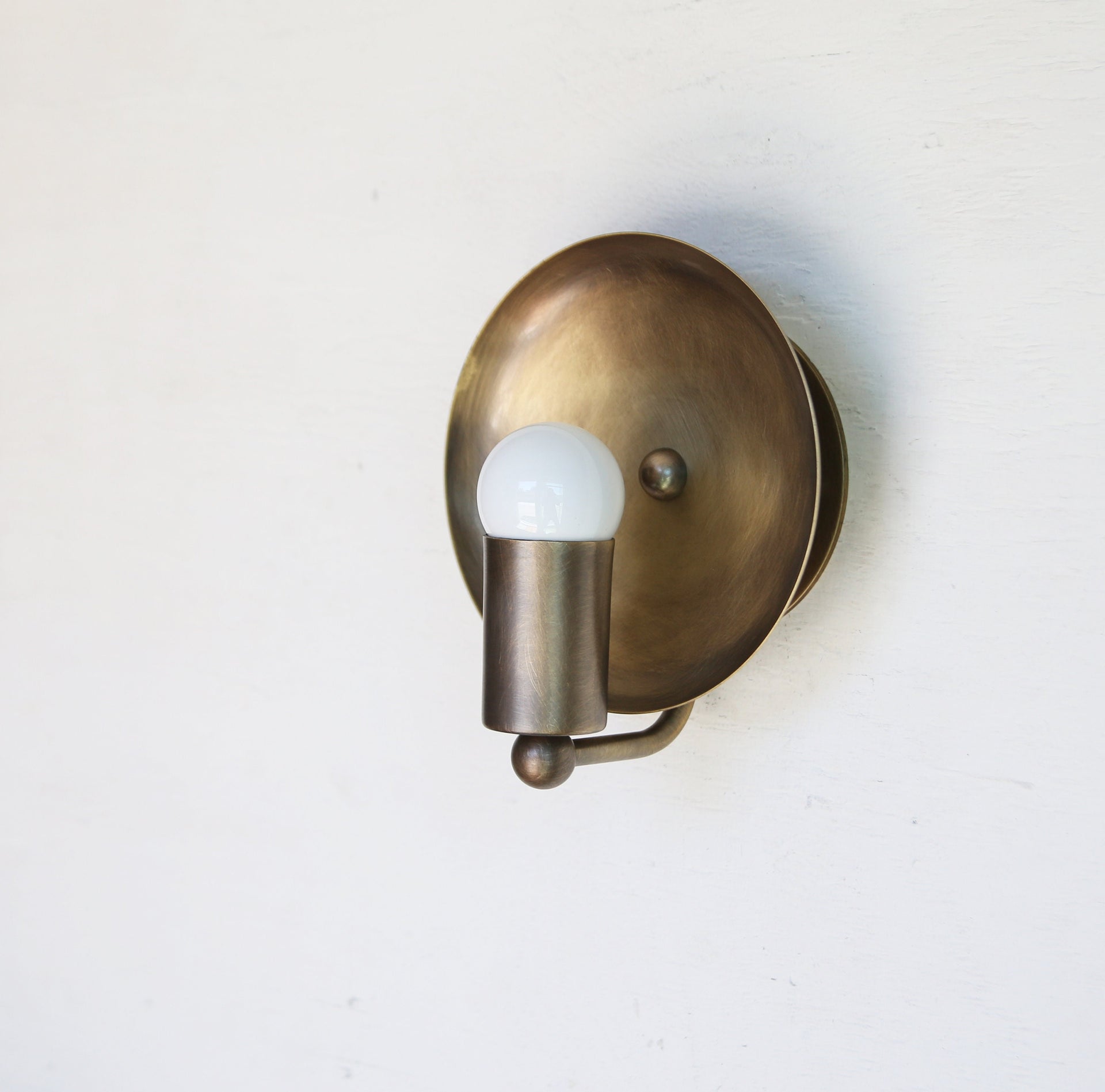 Brass Wall Sconce light, Solid Brass Wall Sconce light, Wall Sconce Light, UL Listed No.0044