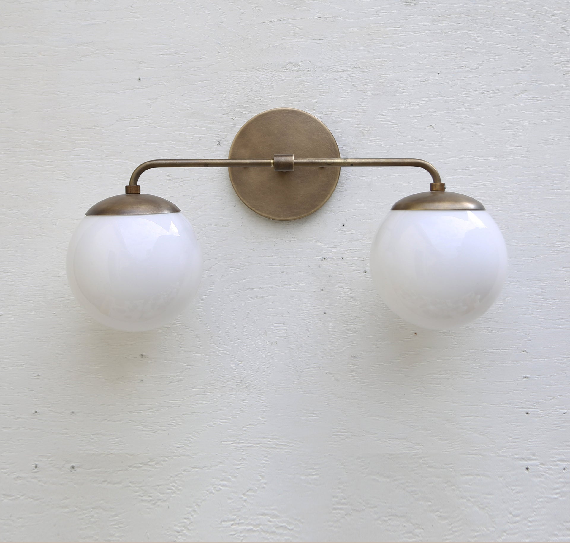 Bathroom Vanity Light, Vanity Fixture, Mid Century Brass Wall Sconce  light