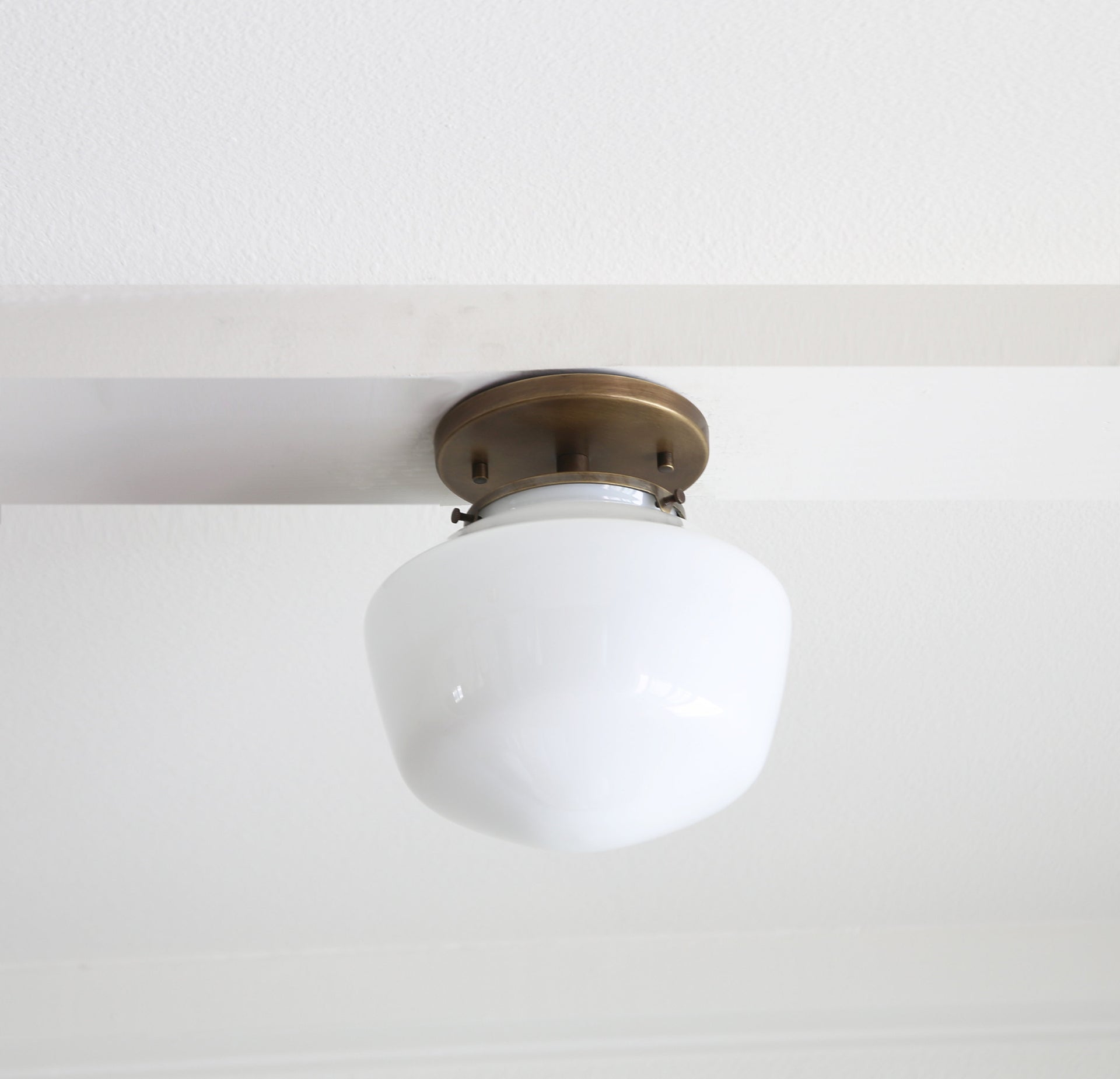 Flush Mount Ceiling Light Fixture - Schoolhouse Ceiling Light, UL Listed, No.0311