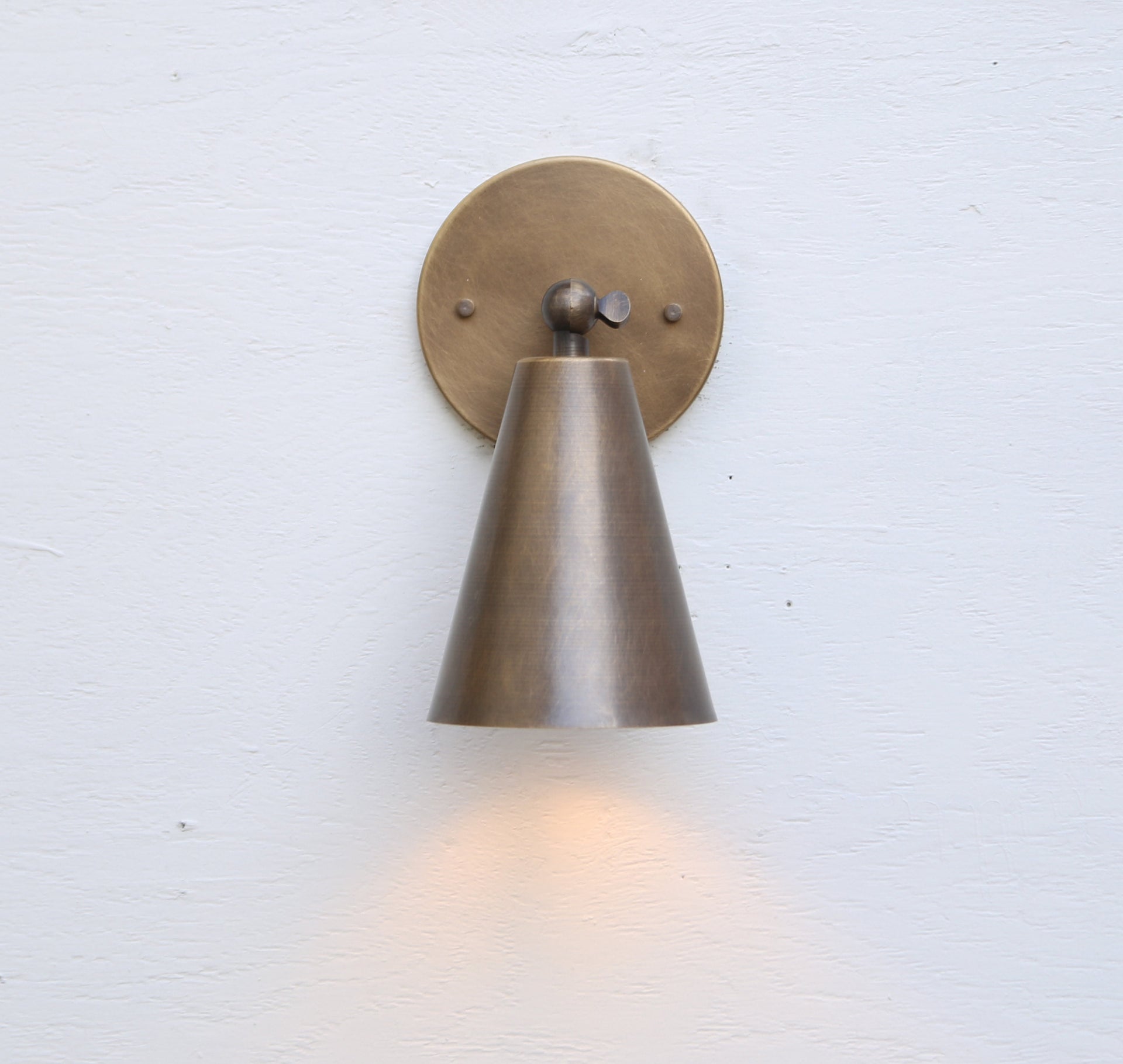 Brass Wall Sconce  light, Modern brass light,  Mid Century brass wall sconce light, Aged Brass Wall Sconce light