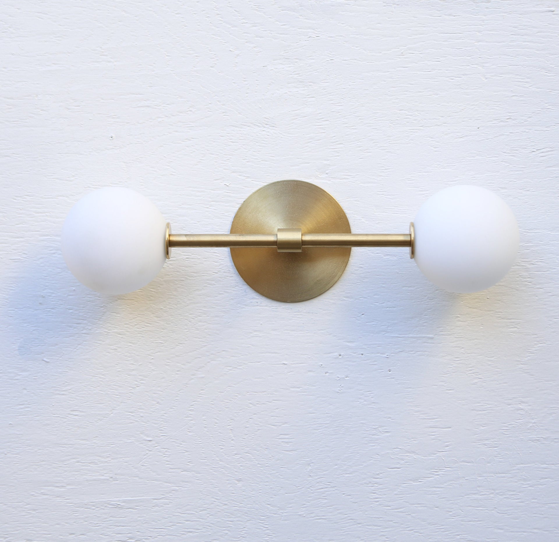 Bathroom Vanity, Vanity Fixture, Mid Century Brass Wall Sconce  light, UL Listed YAG-PPQ4 No.0070