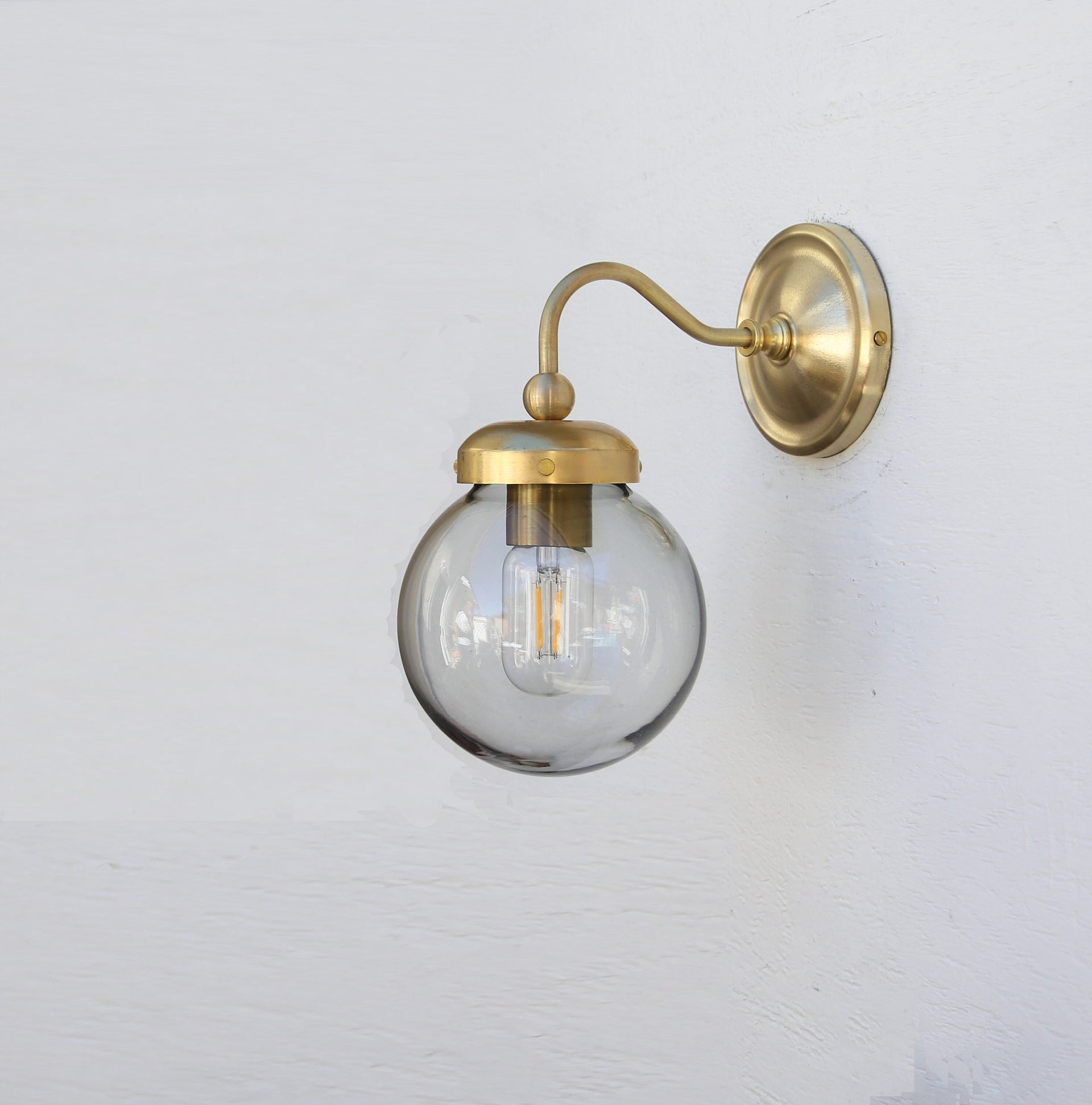 Wall sconce Light, Brass Wall Sconce Light