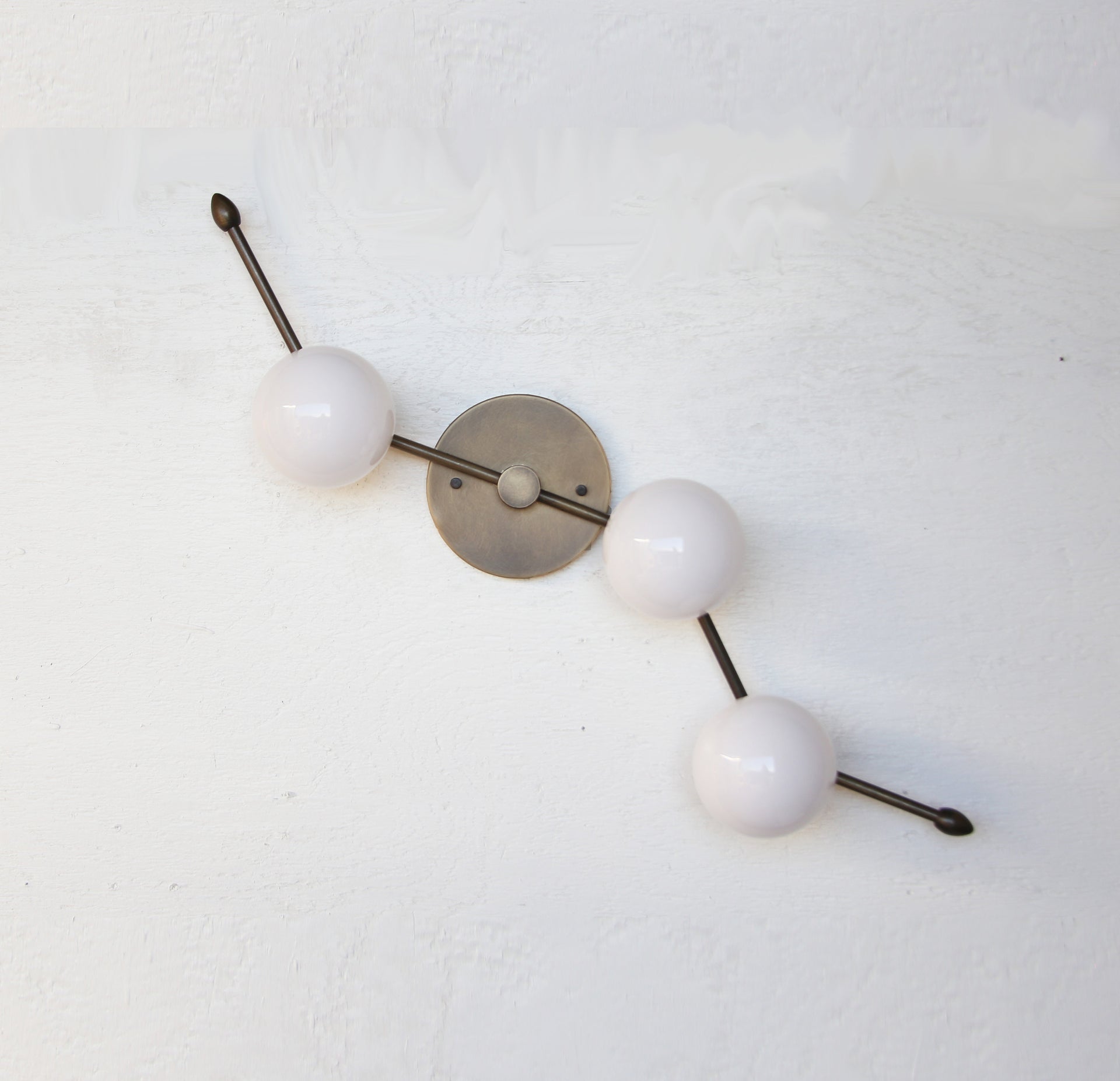 Brass Wall Sconce  light/Ceiling light, Brass Wall Light ,Mid Century Sconce