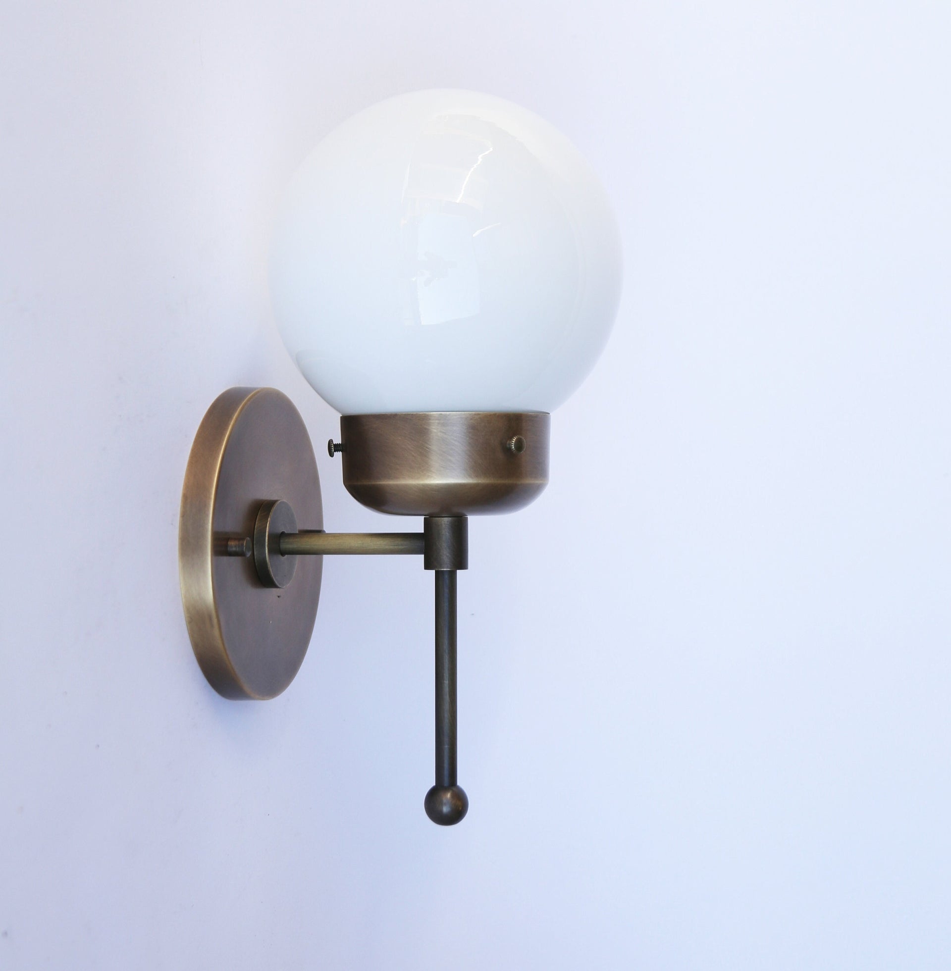 Wall Sconce  Light, Mid Century Brass Wall Sconce  light