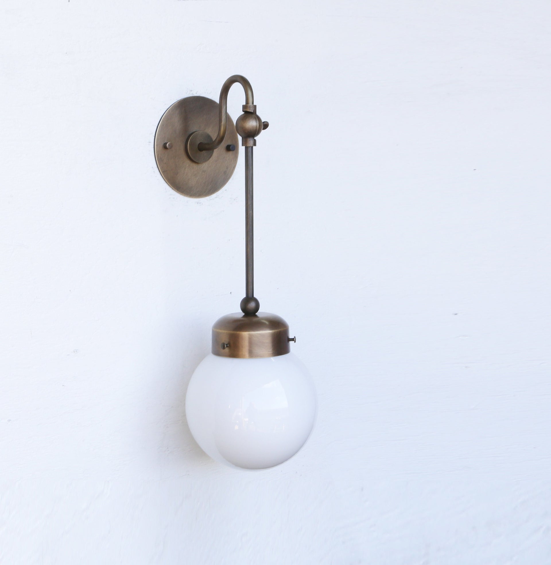 Wall Sconce  Light, Mid Century Brass Wall Sconce  light