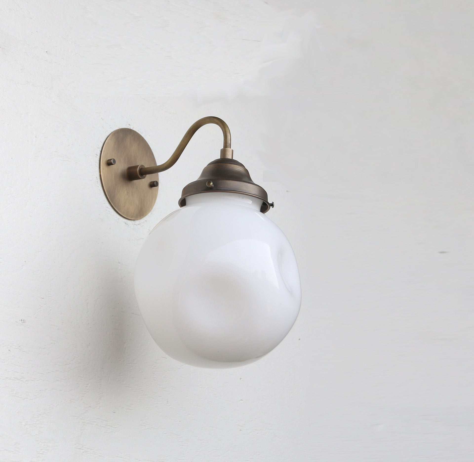 Wall Sconce  Light, Mid Century Brass Wall Sconce  light