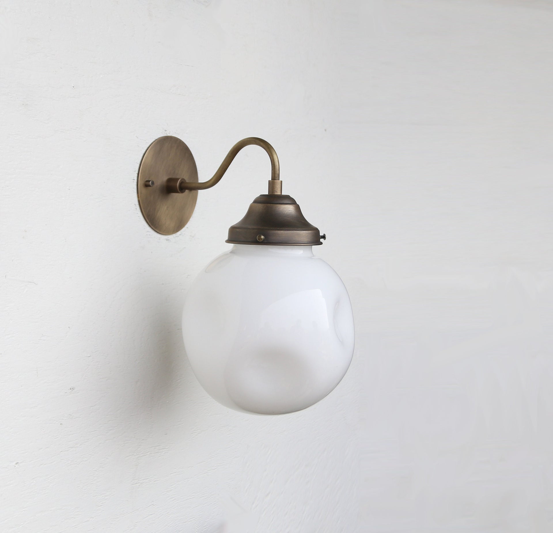 Wall Sconce  Light, Mid Century Brass Wall Sconce  light