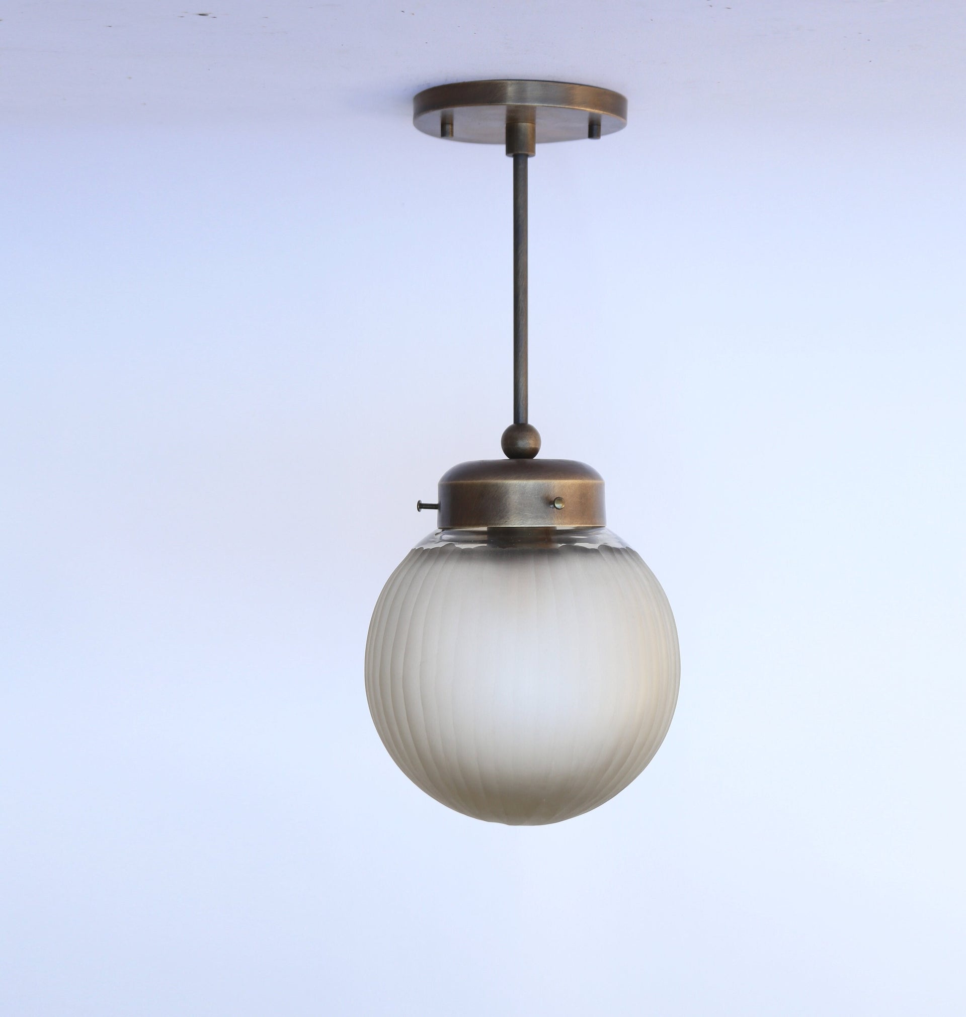 Brass Pendant light -  Kitchen Island light