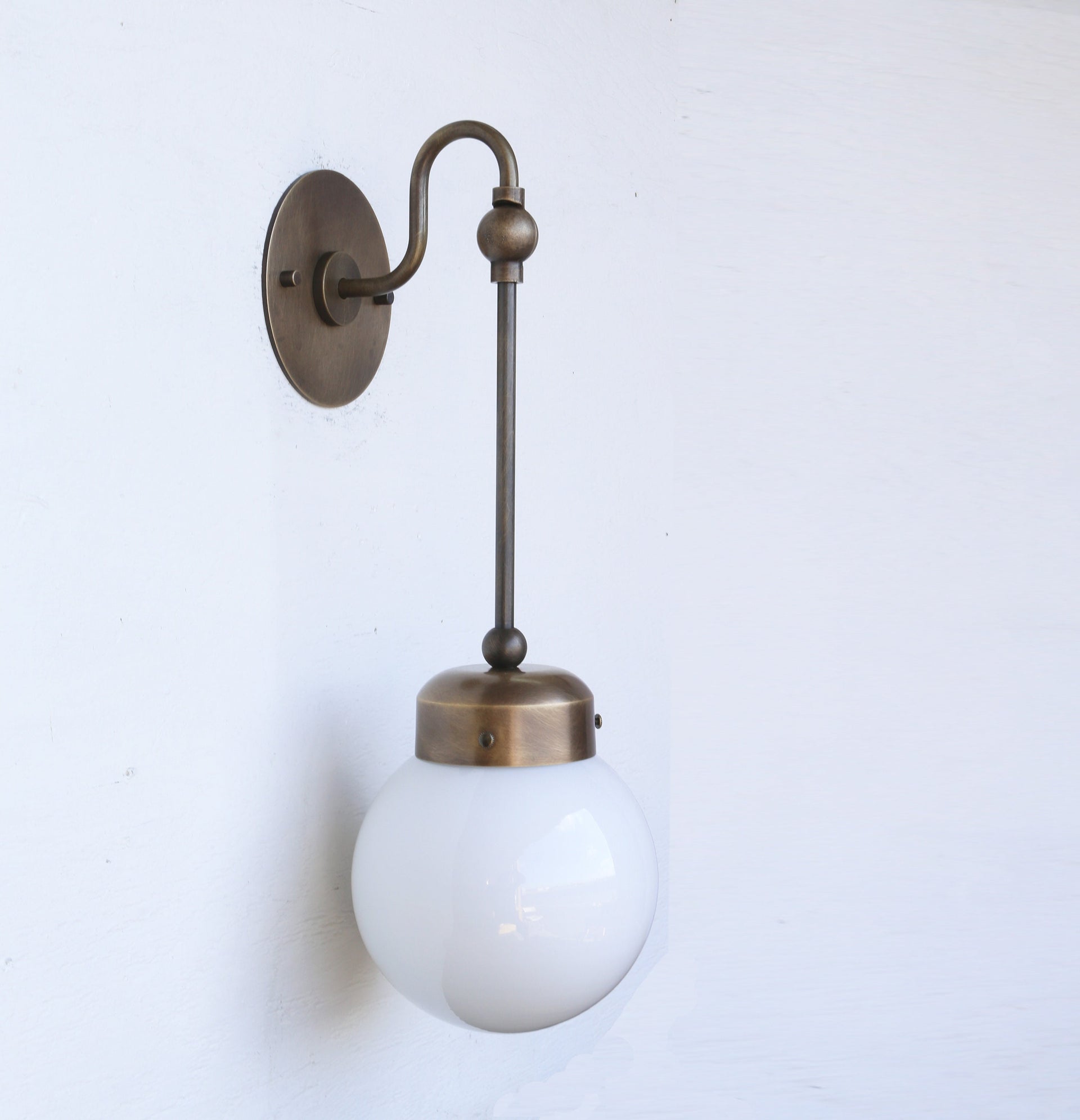 Wall Sconce  Light, Mid Century Brass Wall Sconce  light
