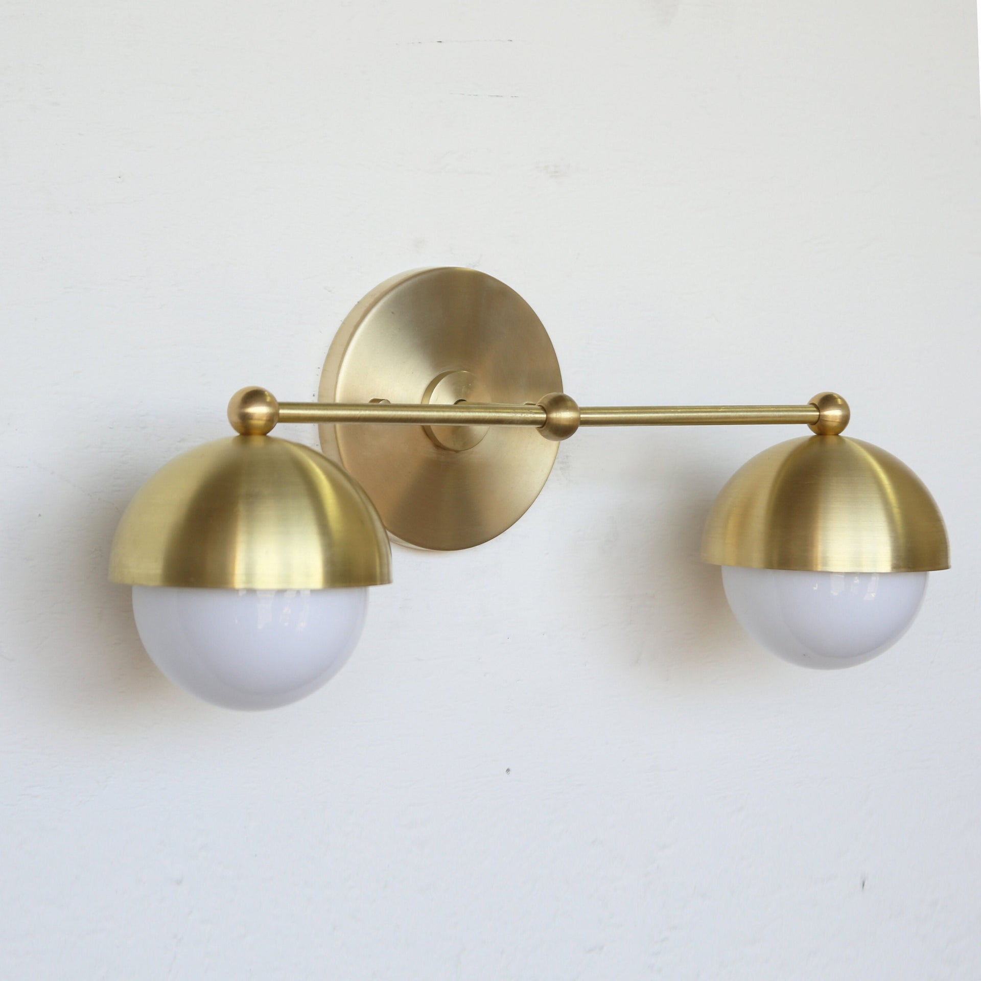 Bathroom Vanity, Vanity Fixture, Mid Century Brass Wall Sconce  light