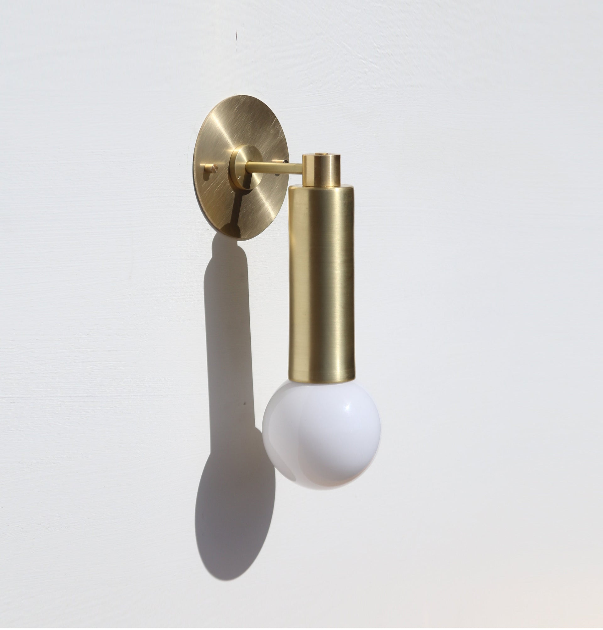 Brass  Wall Sconce light - Minimal Sconce Light, UL Listed. No.0249
