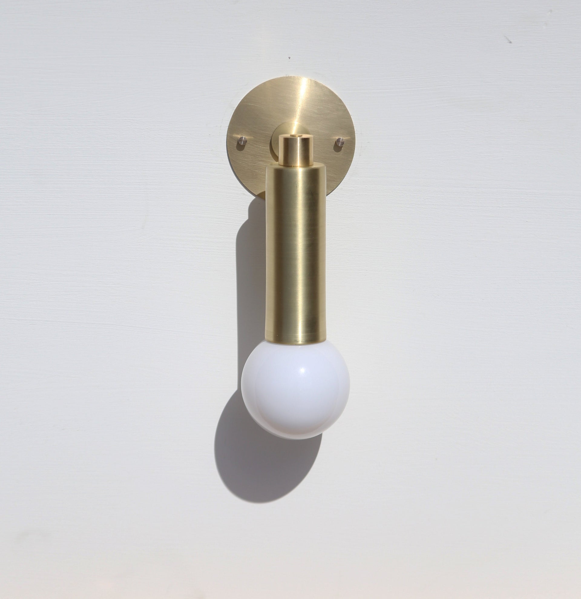 Brass  Wall Sconce light - Minimal Sconce Light, UL Listed. No.0249