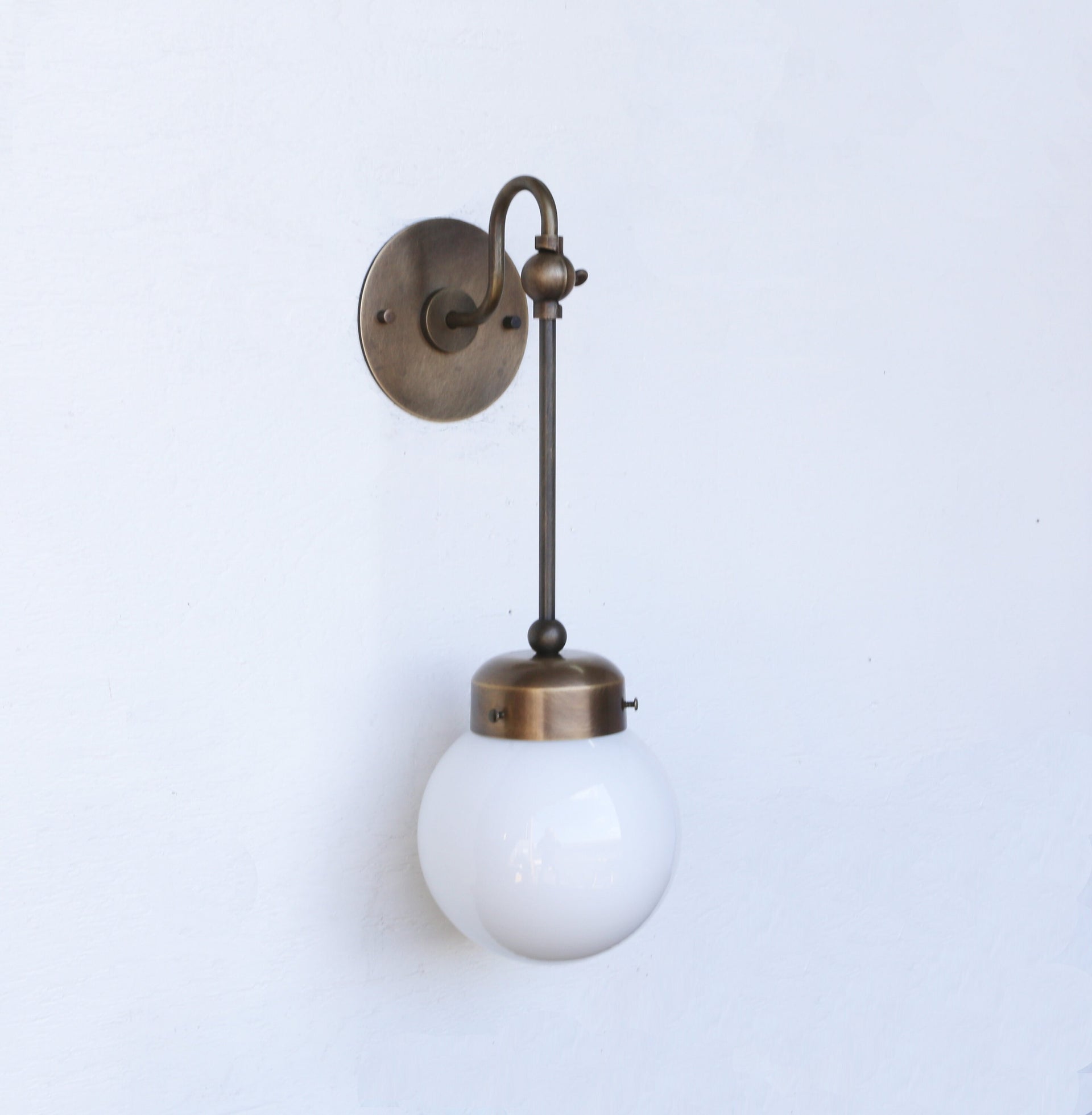 Wall Sconce  Light, Mid Century Brass Wall Sconce  light