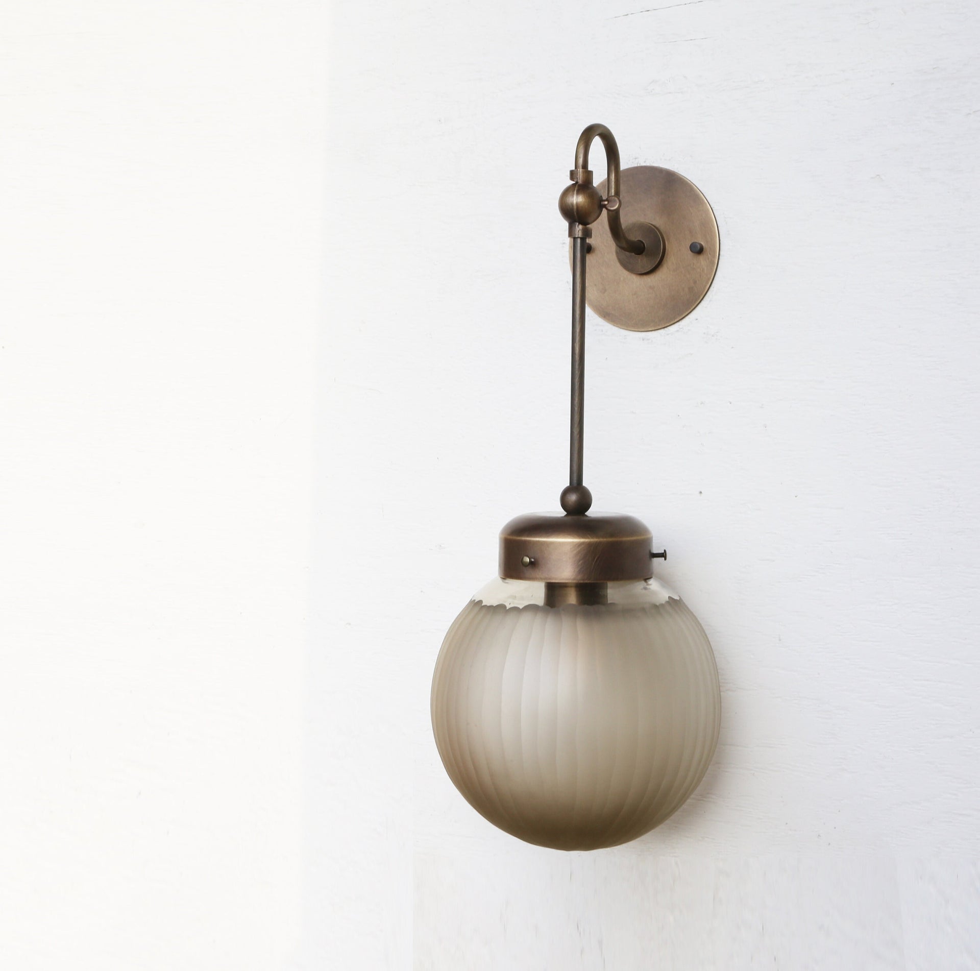 Wall Sconce  Light, Mid Century Brass Wall Sconce  light