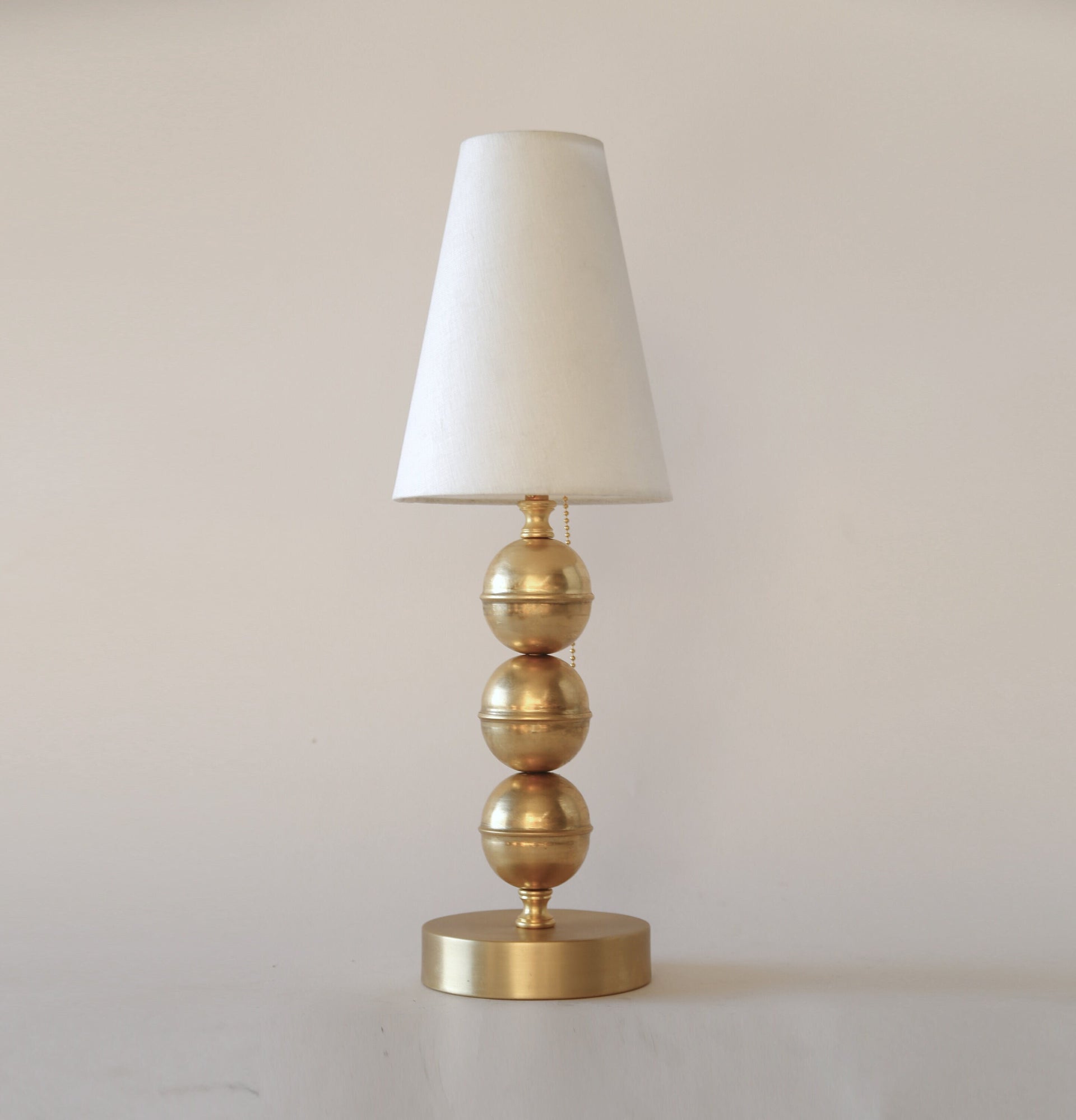 Globe Table Lamp, Brass Table Lamp, Bedside lamp, No.0185
