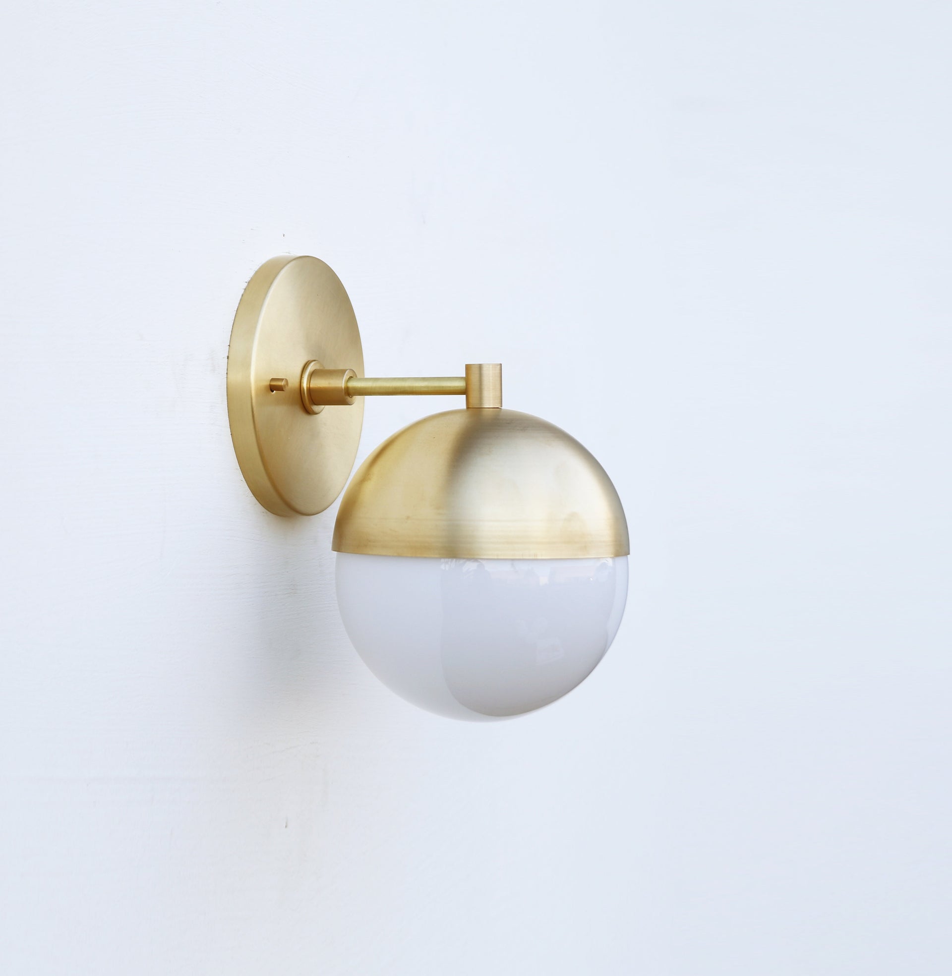 Vanity Light, Wall Sconce  Light, Mid Century Brass Wall Sconce  light