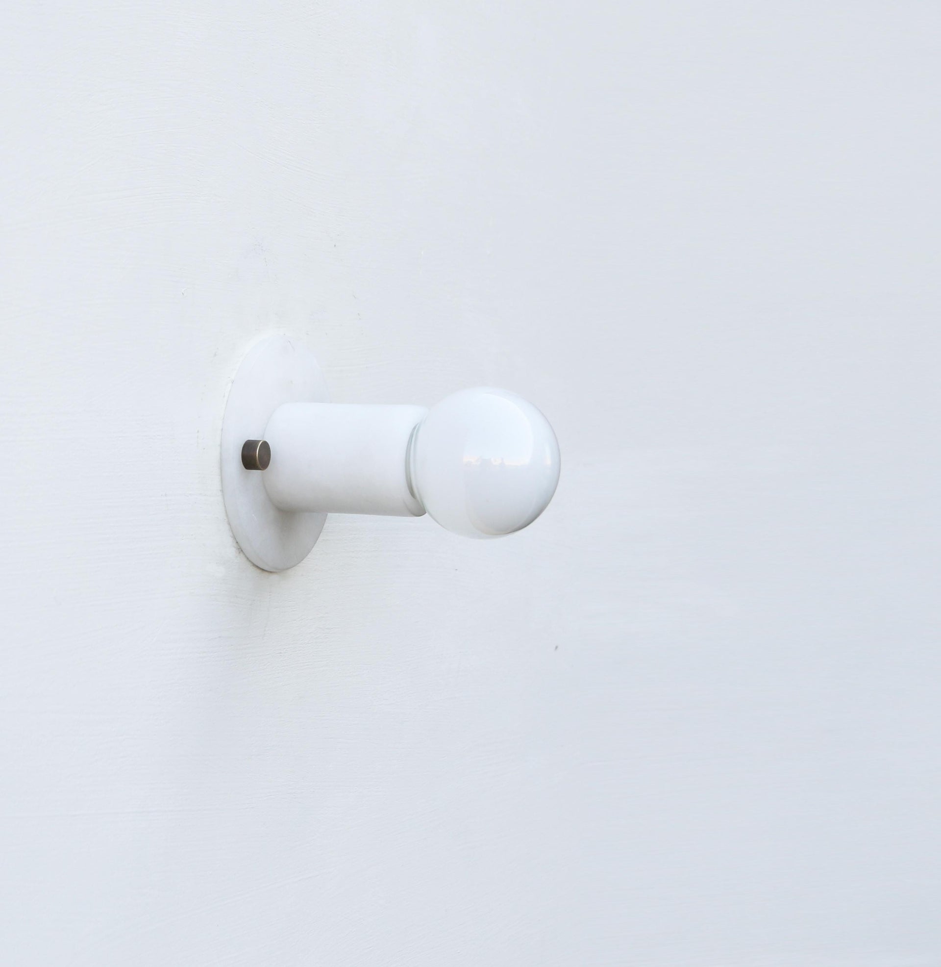 Bathroom Vanity, Wall Sconce/Flush mount Ceiling  Light, Alabaster Wall Sconce Light with white glass  shade,