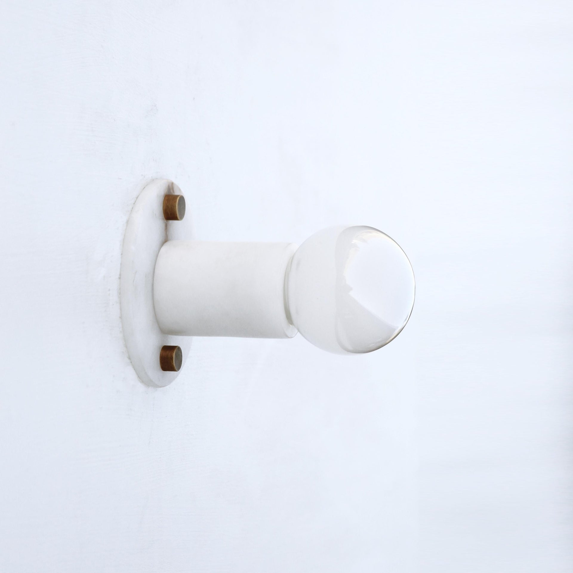 Bathroom Vanity, Wall Sconce/Flush mount Ceiling  Light, Alabaster Wall Sconce Light with white glass  shade,