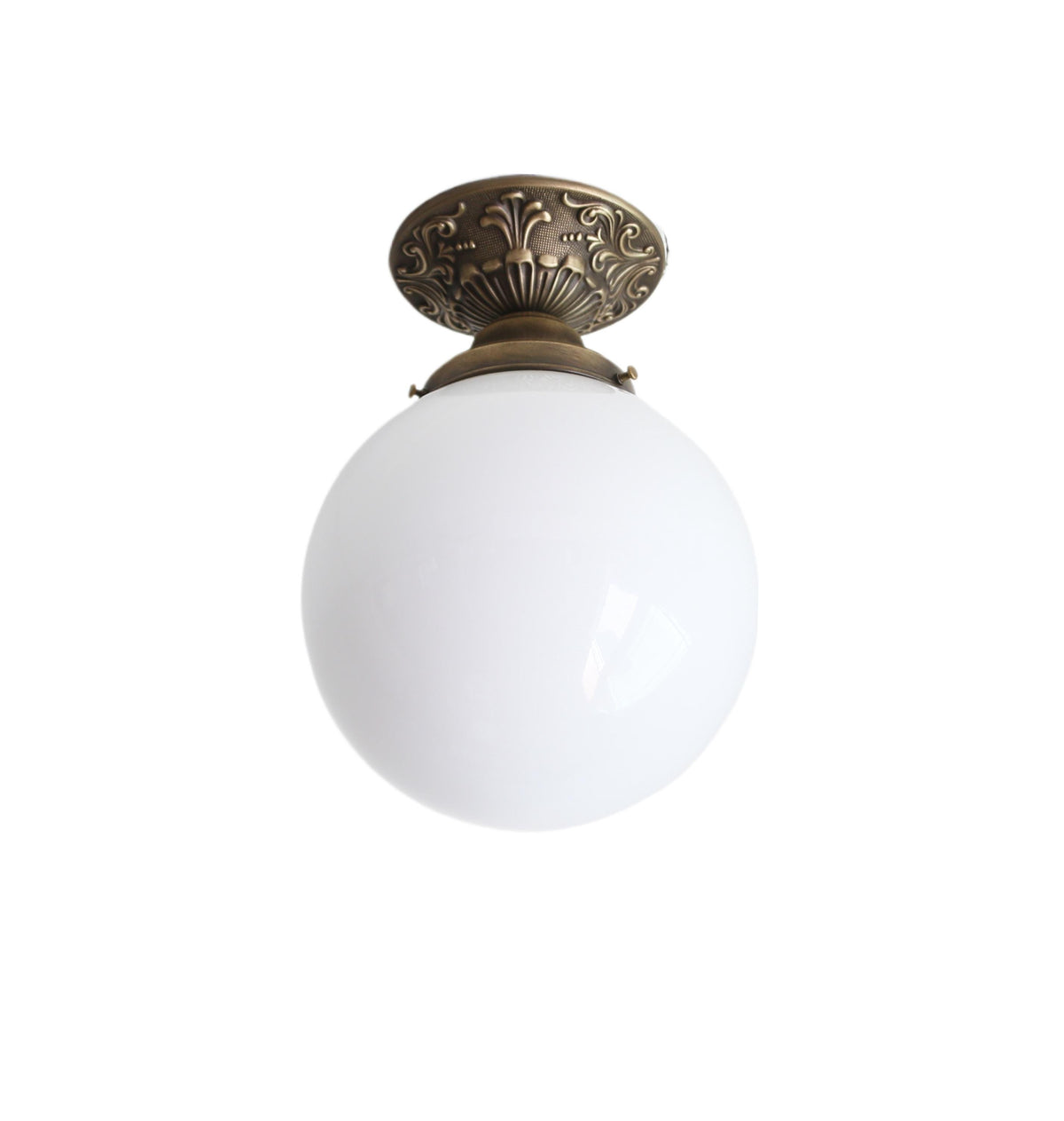 Brass Flush Mount /Semi-Flush Mount Ceiling Light Fixture/Ciling light with shade/Brass ceiling light, UL Listed, No.0768