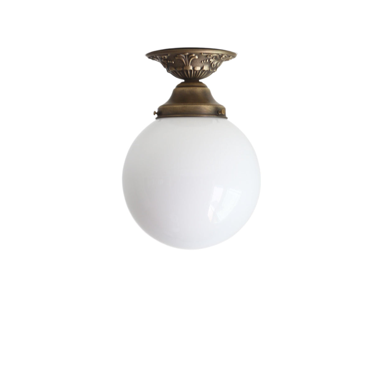 Brass Flush Mount /Semi-Flush Mount Ceiling Light Fixture/Ciling light with shade/Brass ceiling light, UL Listed, No.0768