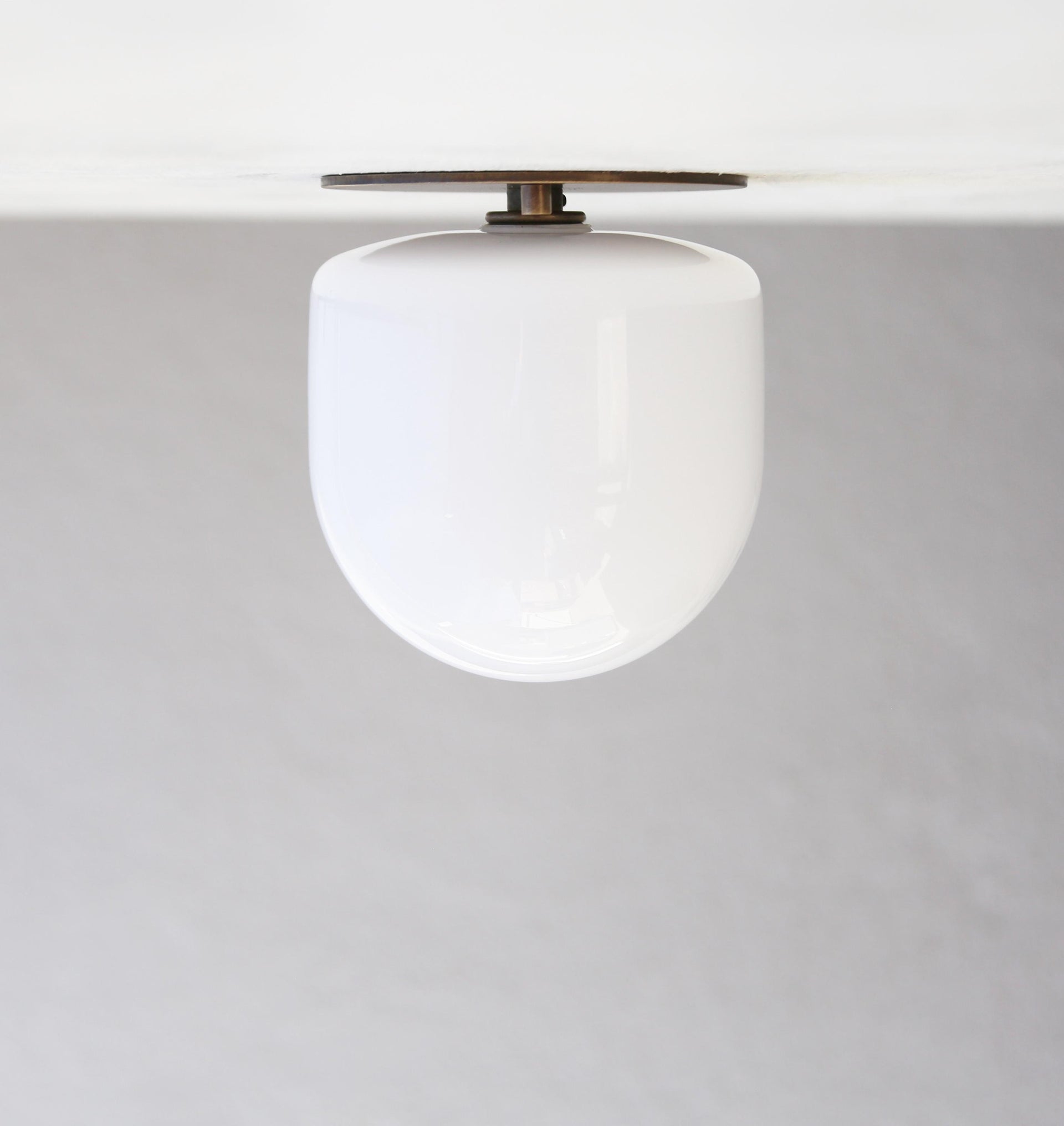 Bathroom vanity light, Wall Sconce Flush mount Ceiling Light, Modern Wall Sconce Ceiling Light with white glass shade DaLM, No.0306