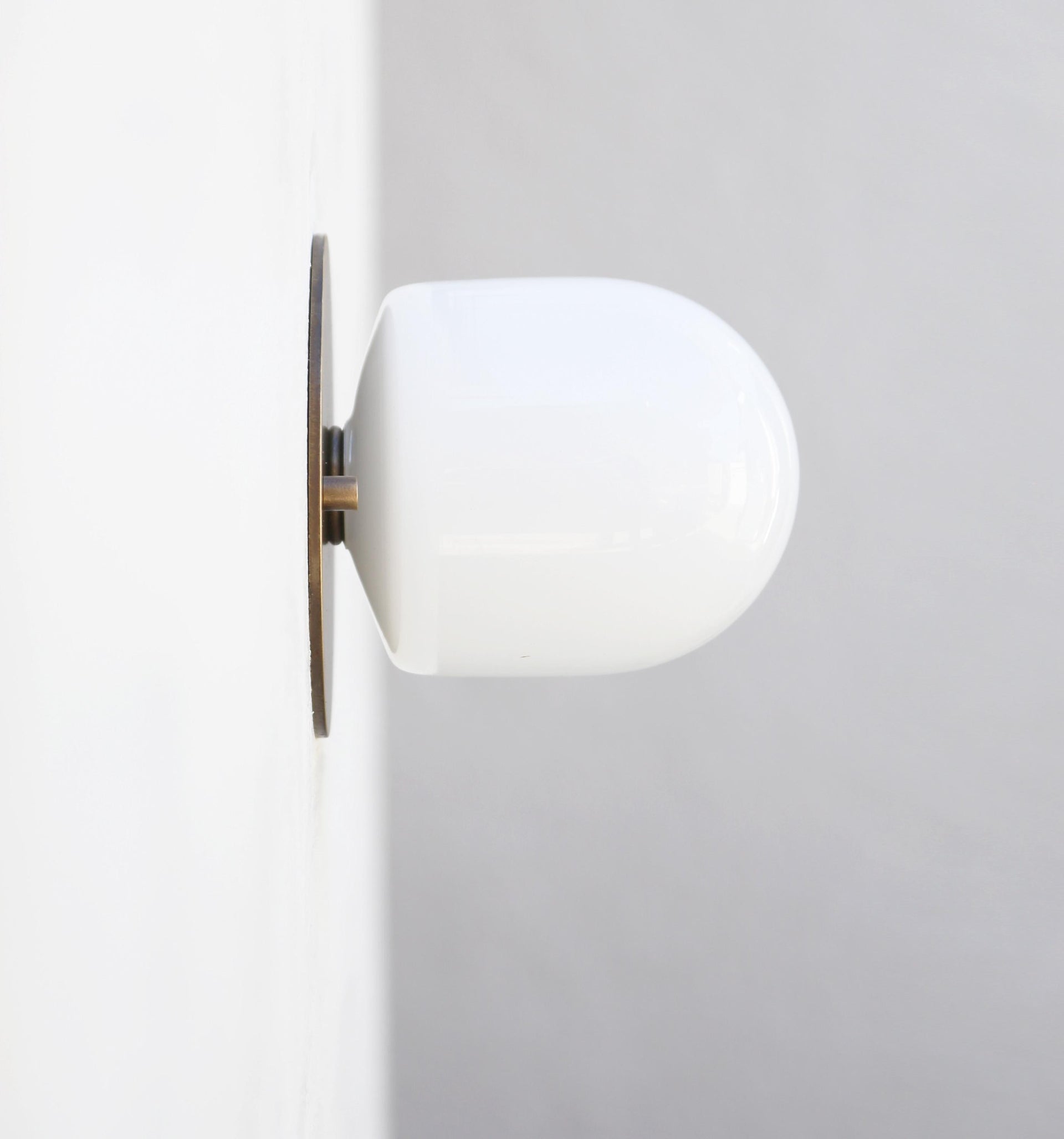 Bathroom vanity light, Wall Sconce Flush mount Ceiling Light, Modern Wall Sconce Ceiling Light with white glass shade, UL Listed No.0278
