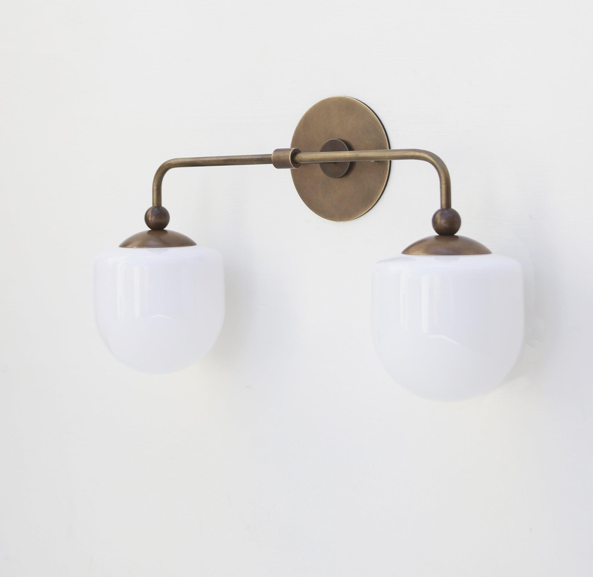 Bathroom Vanity Light, Vanity Fixture, Mid Century Brass Wall Sconce light - UL Listed - ALM No.0447