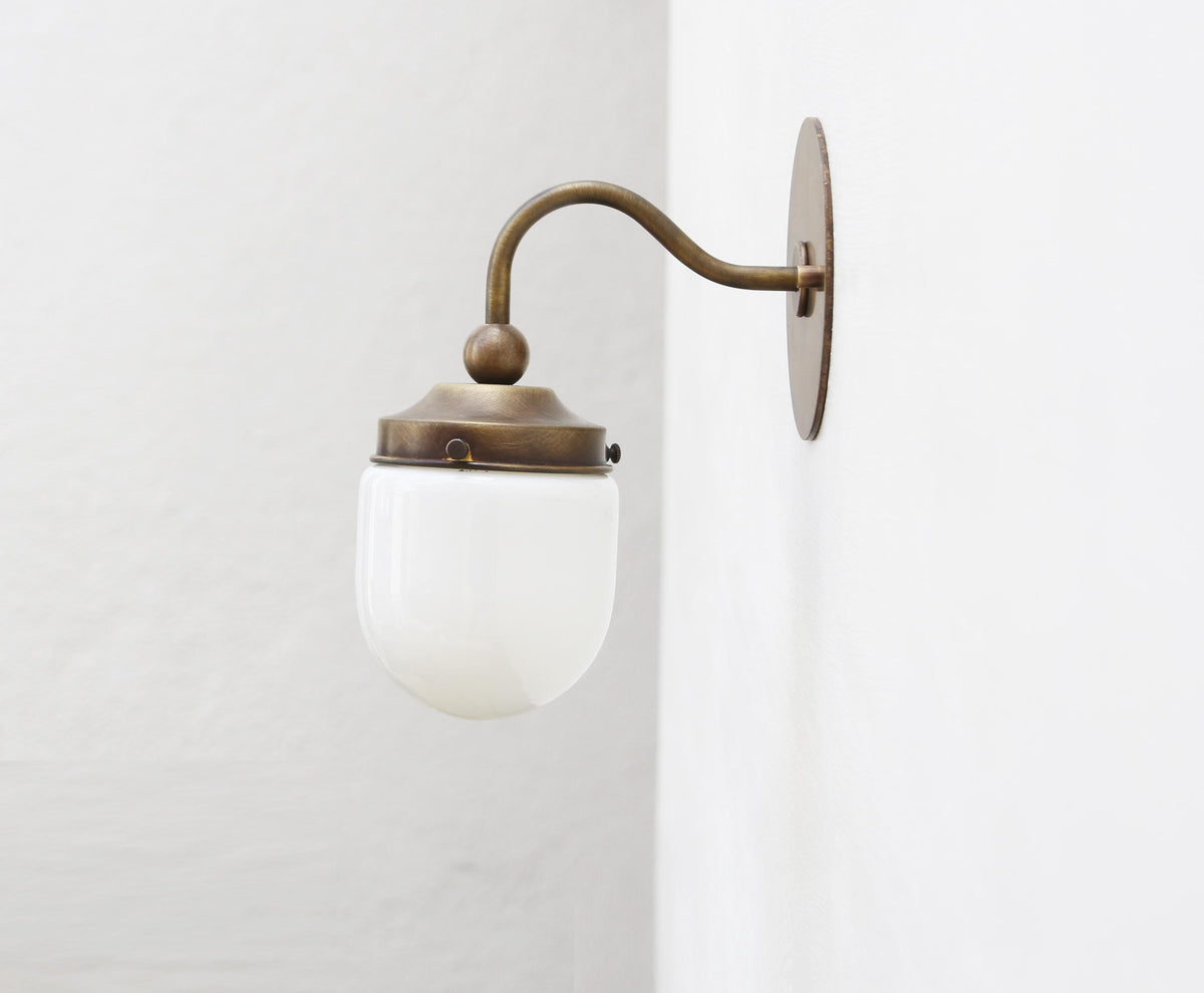 Wall Sconce light, Modern brass light, Bathroom vanity Light, Minimal Sconce Light LM1, UL Listed， No.0583