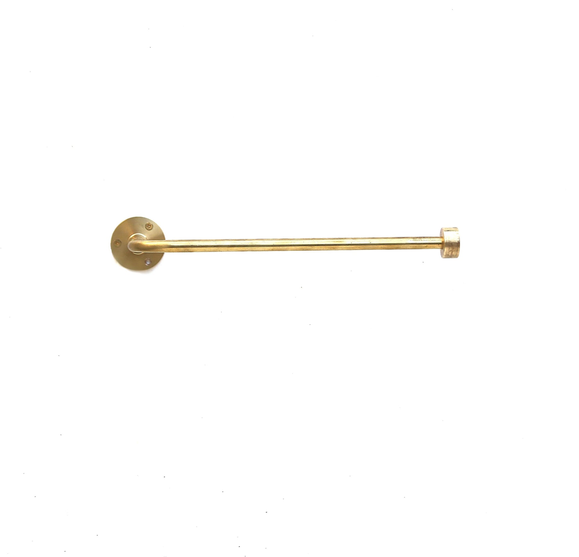 Brass Paper Towel  Holder, Under Cabinet paper Towel  Holder or on the wall, Modern Brass Paper Towel  Holder,